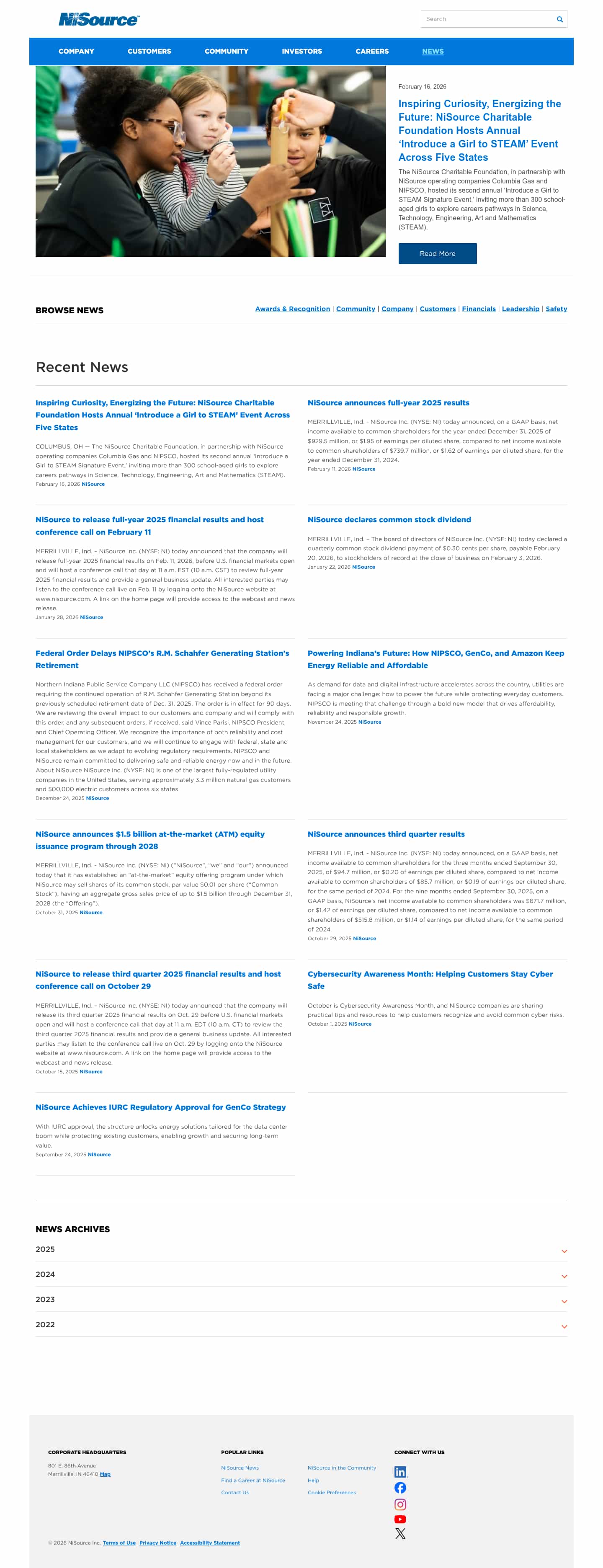 Latest website image capture