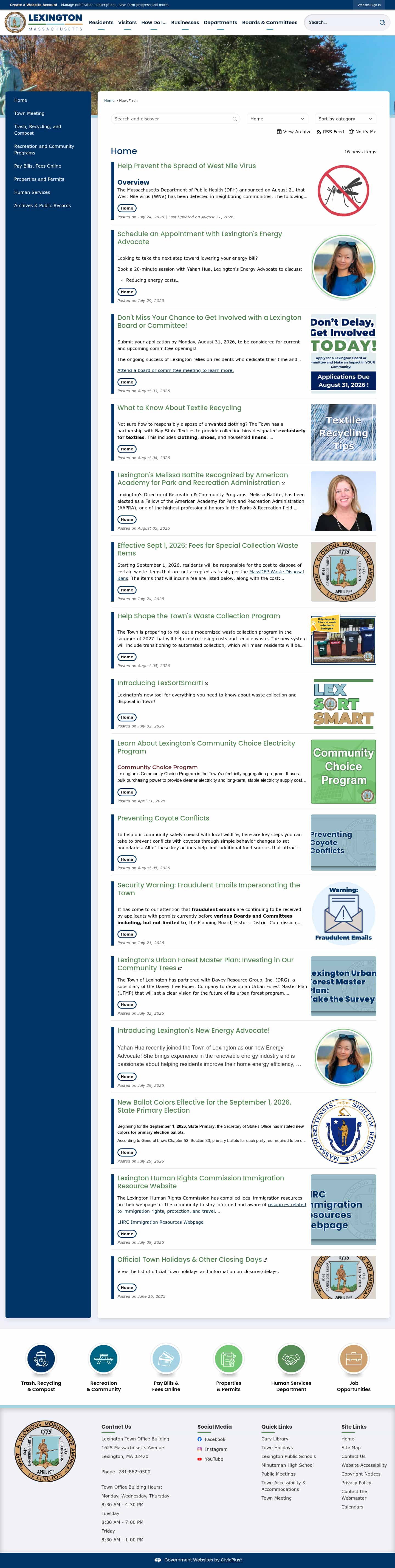 Latest website image capture