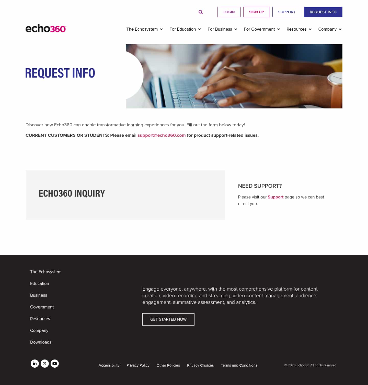 Latest website image capture