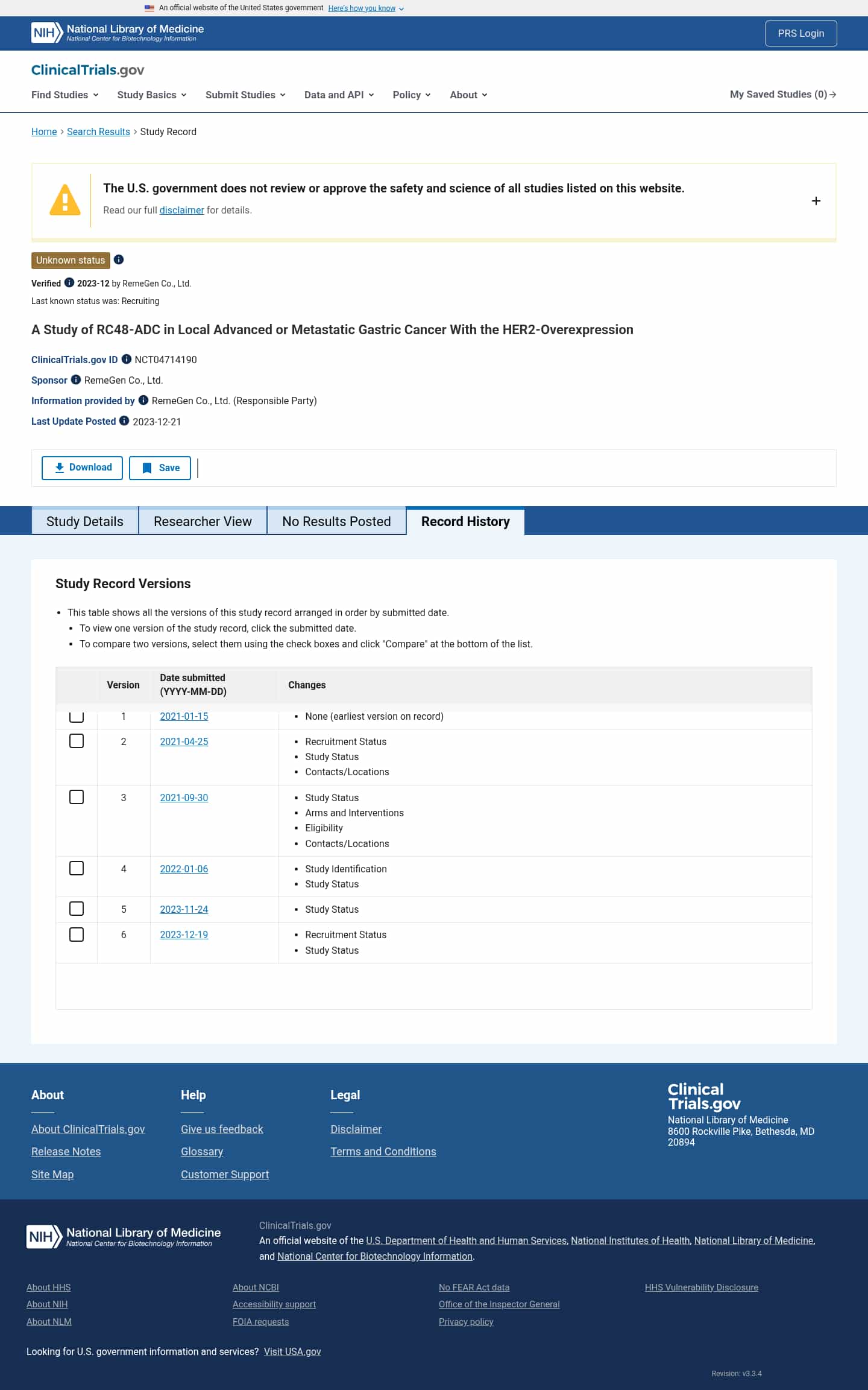 Latest website image capture