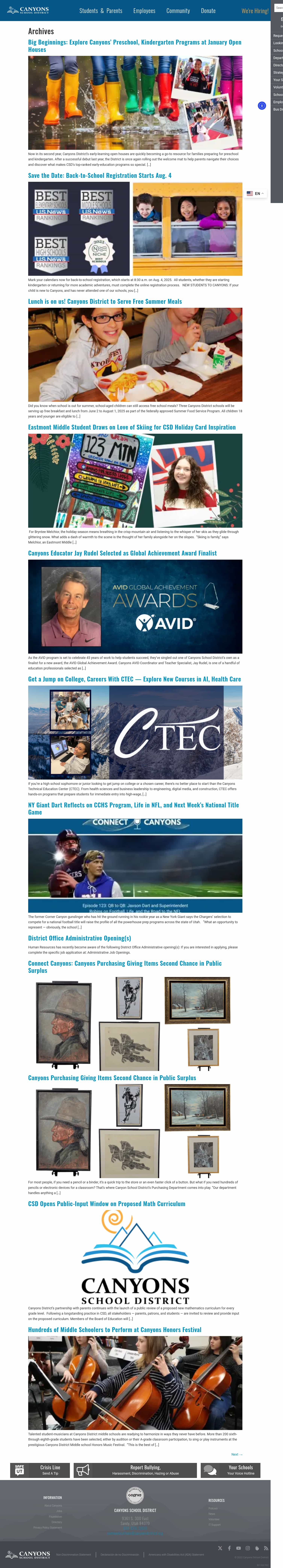 Latest website image capture