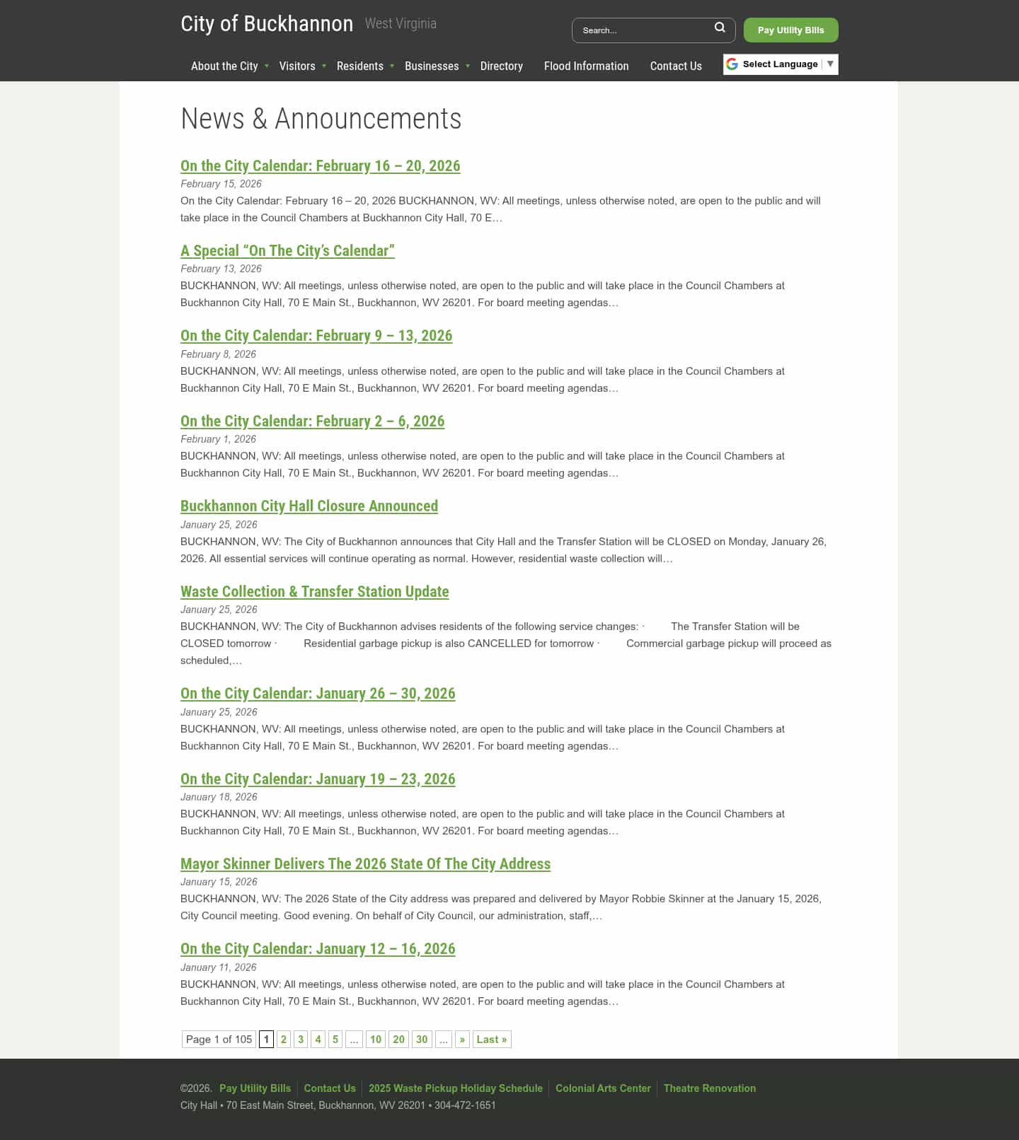 Latest website image capture