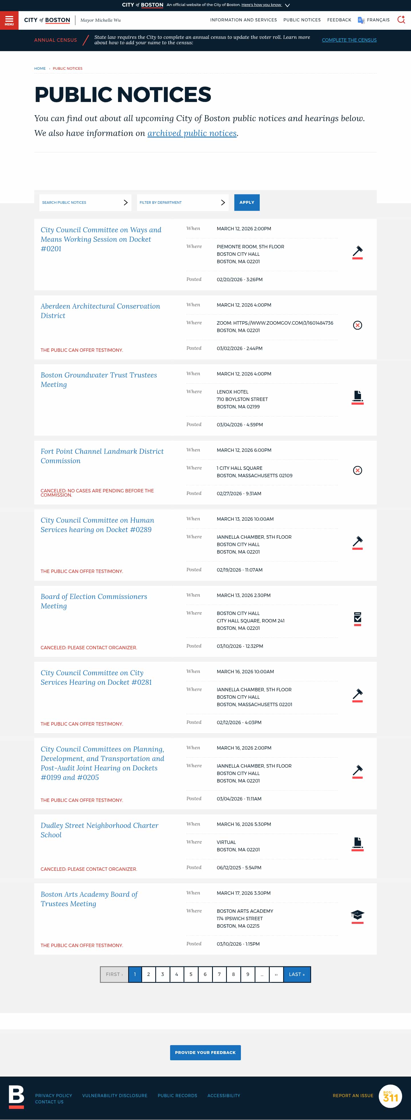 Latest website image capture