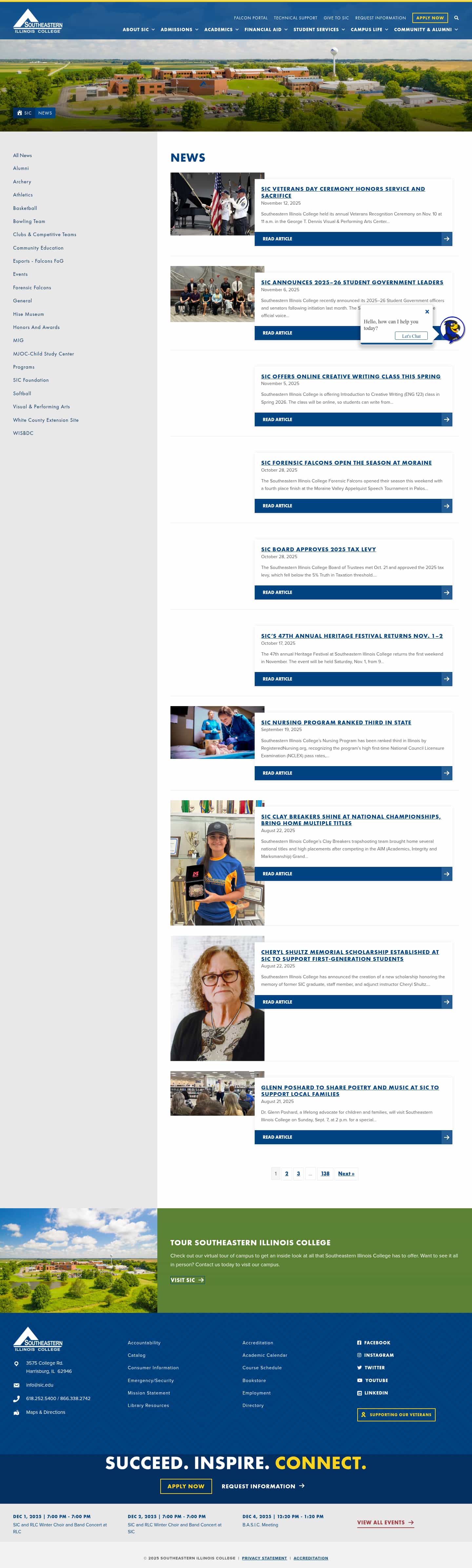 Latest website image capture