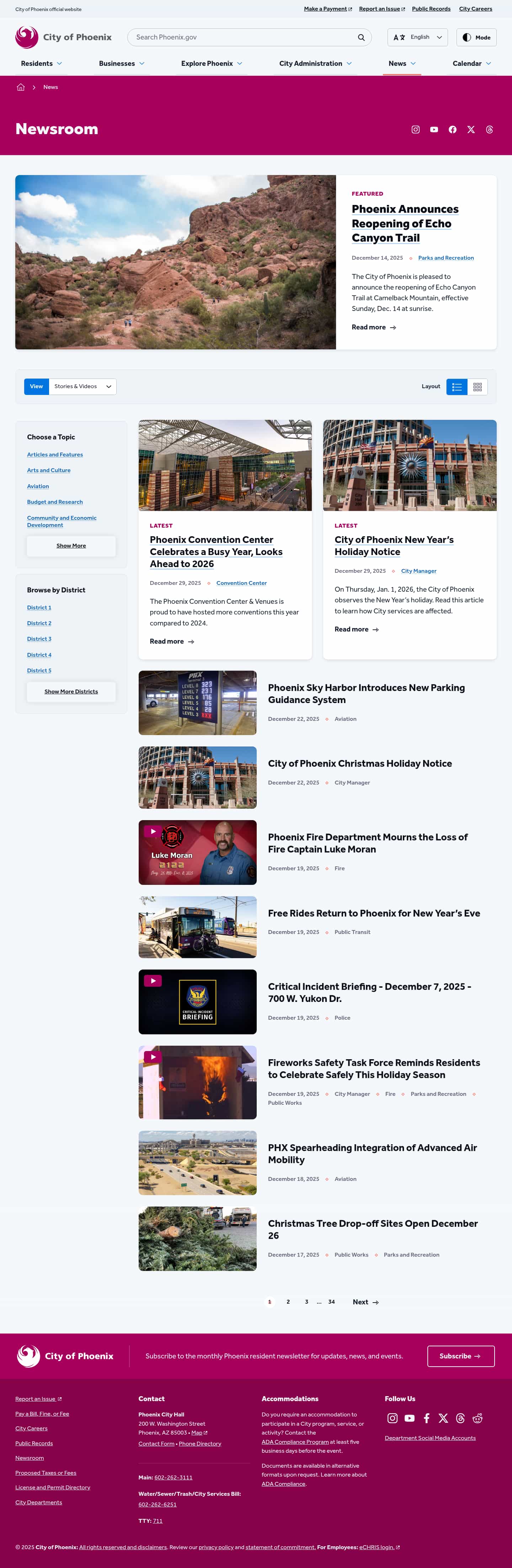 Latest website image capture