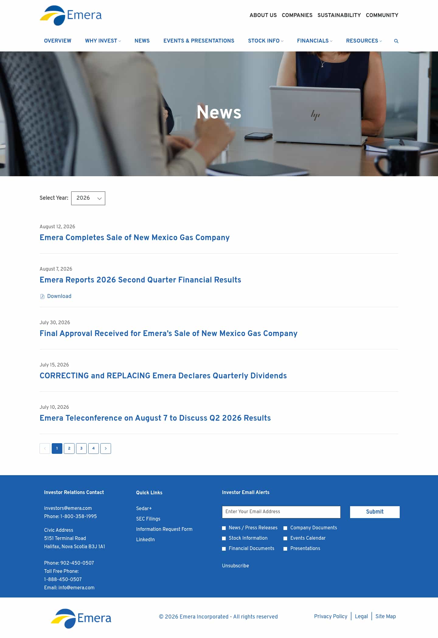 Latest website image capture