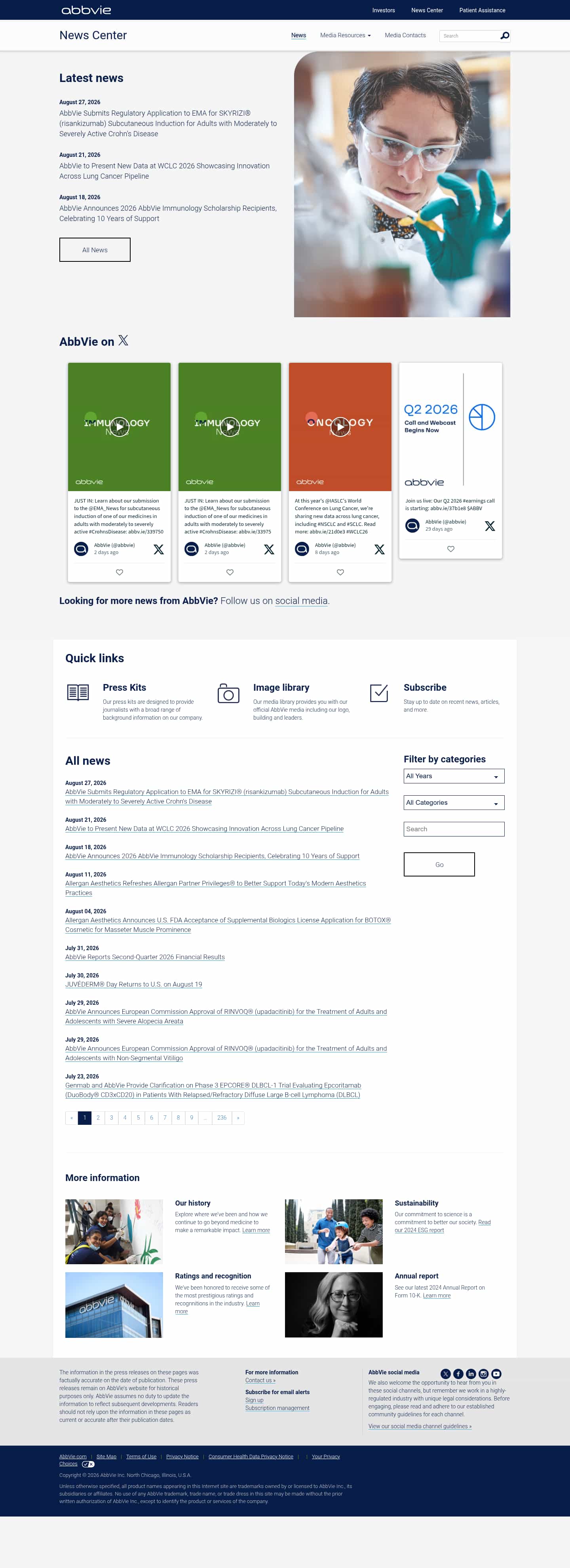 Latest website image capture