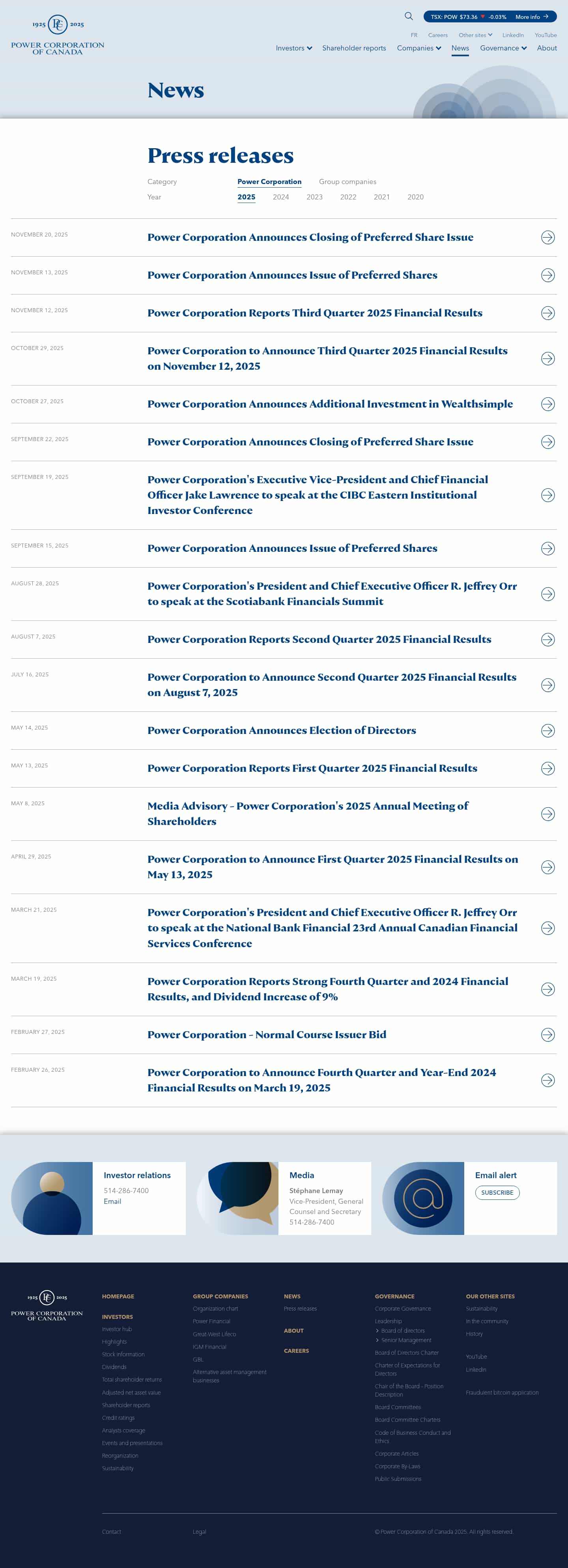 Latest website image capture