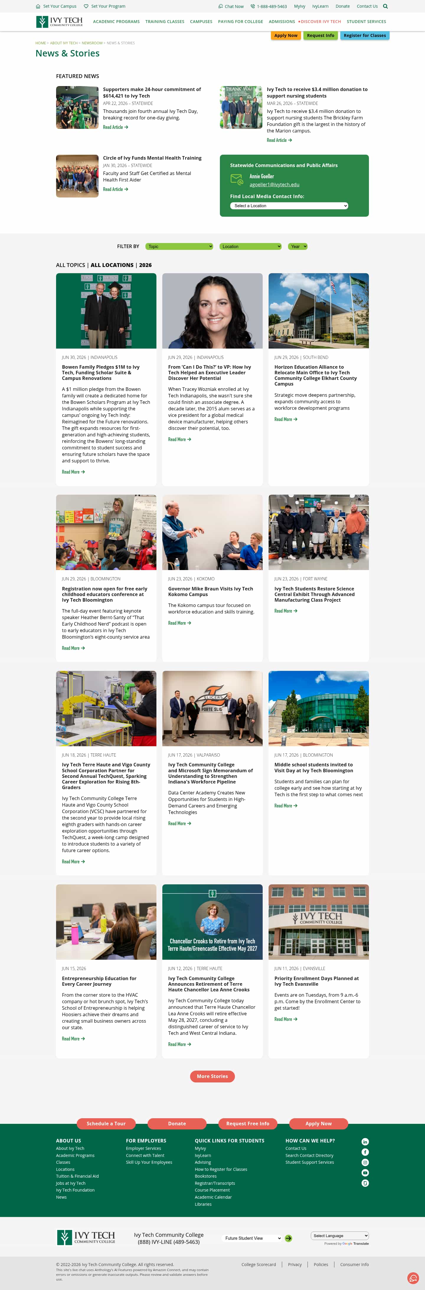 Latest website image capture