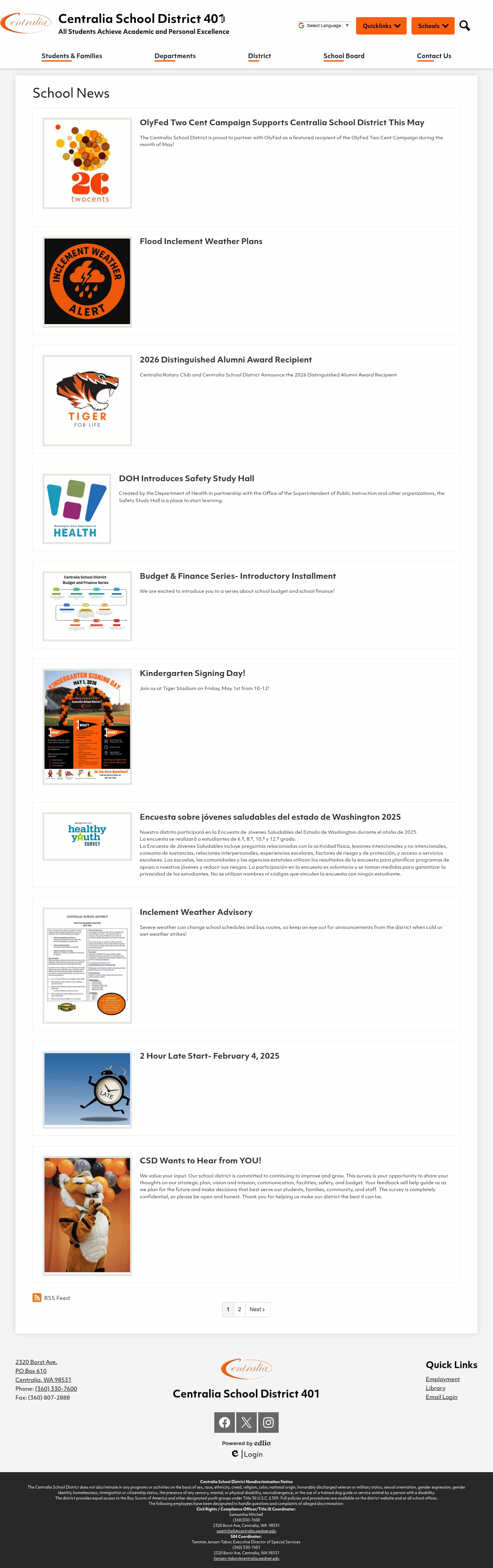 Latest website image capture