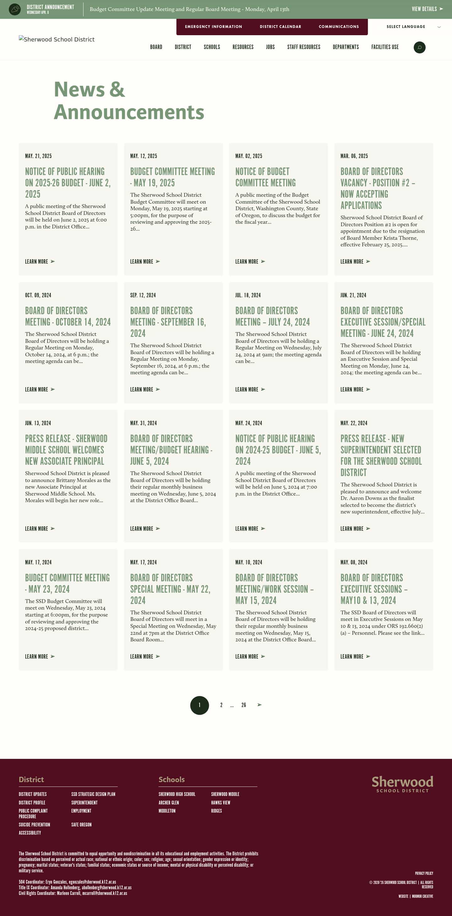 Latest website image capture