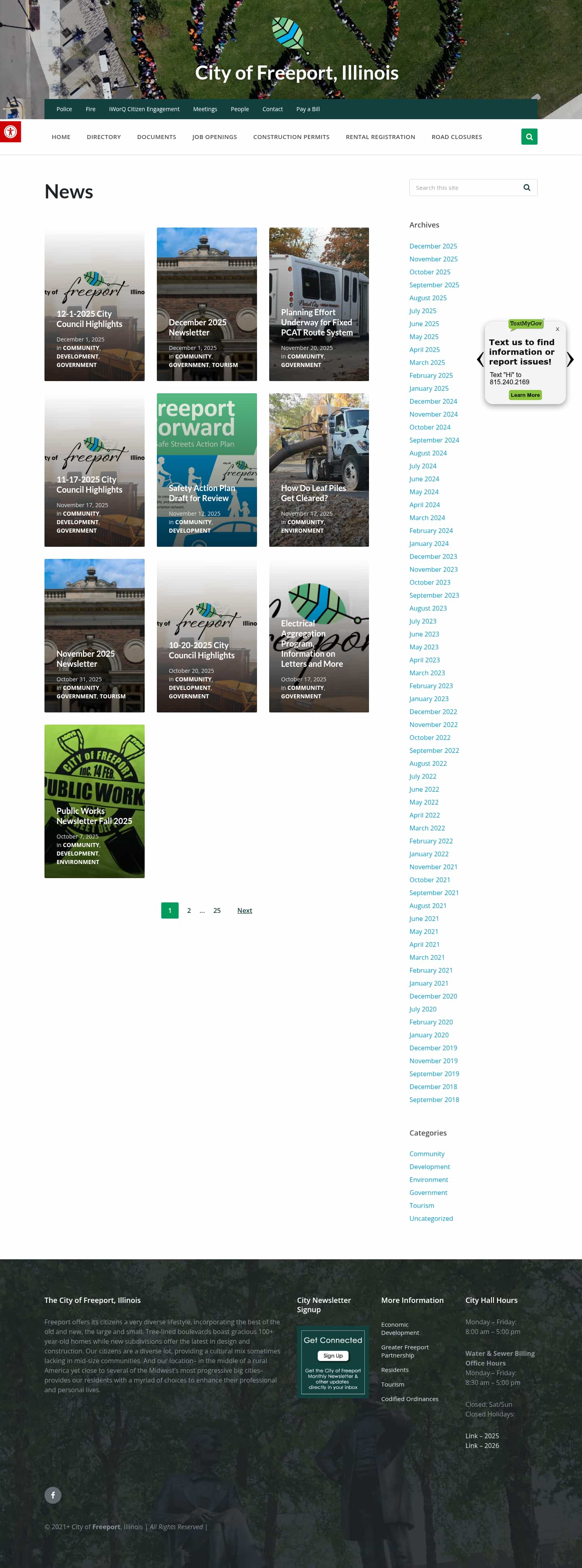 Latest website image capture