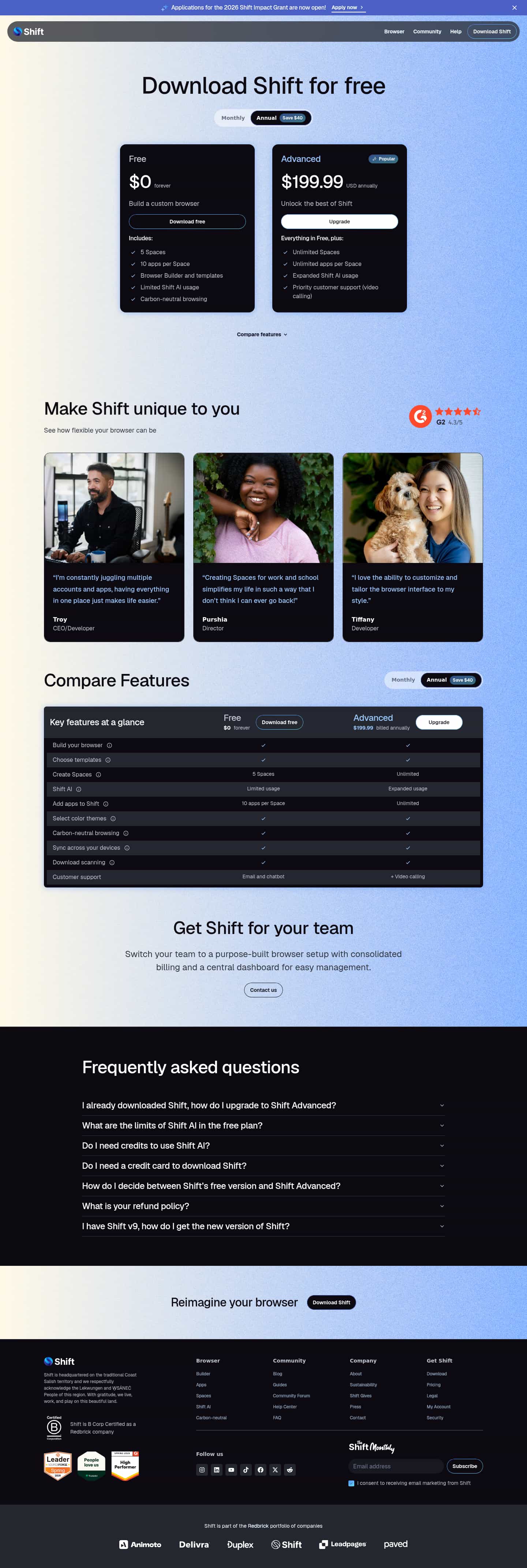 Latest website image capture