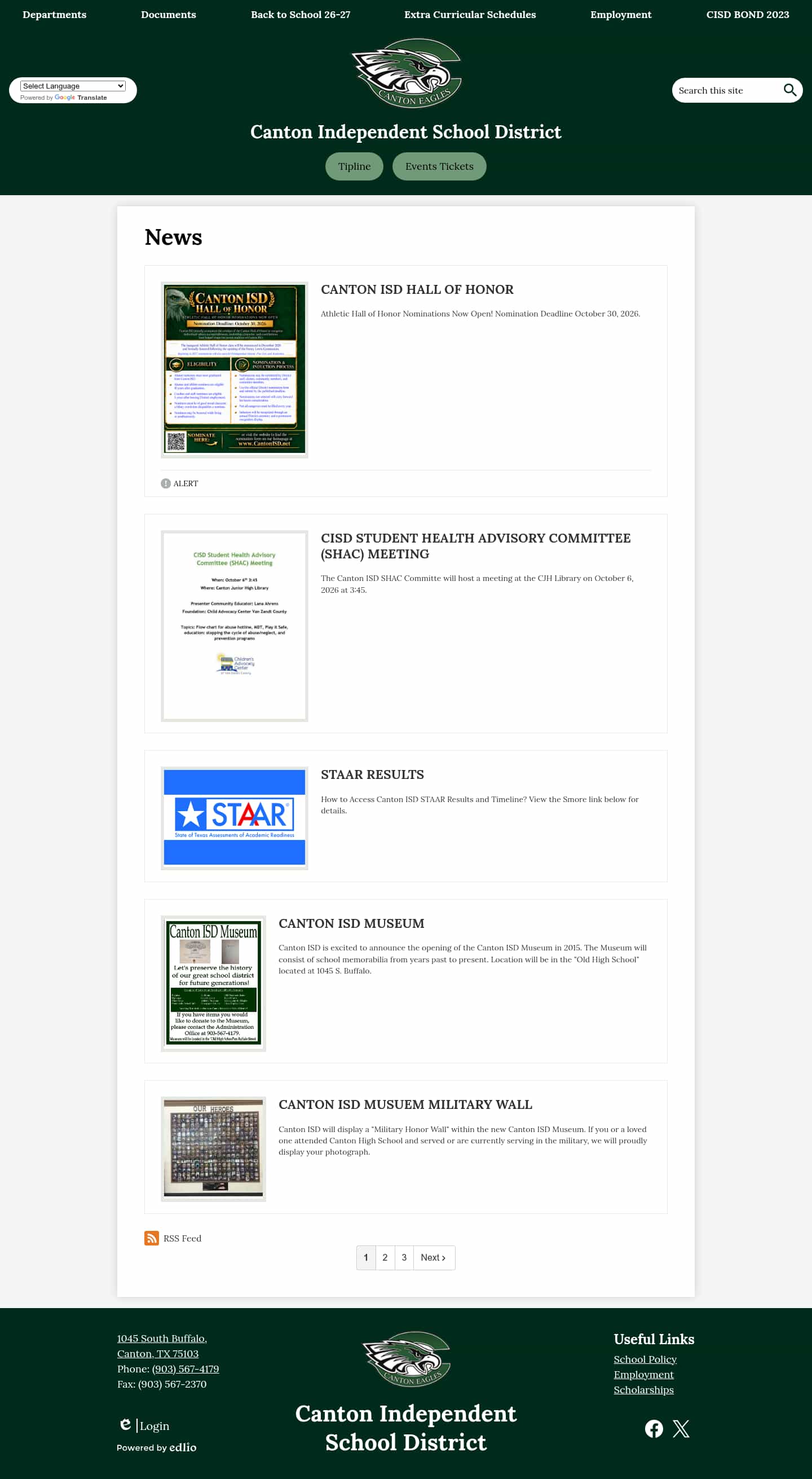 Latest website image capture