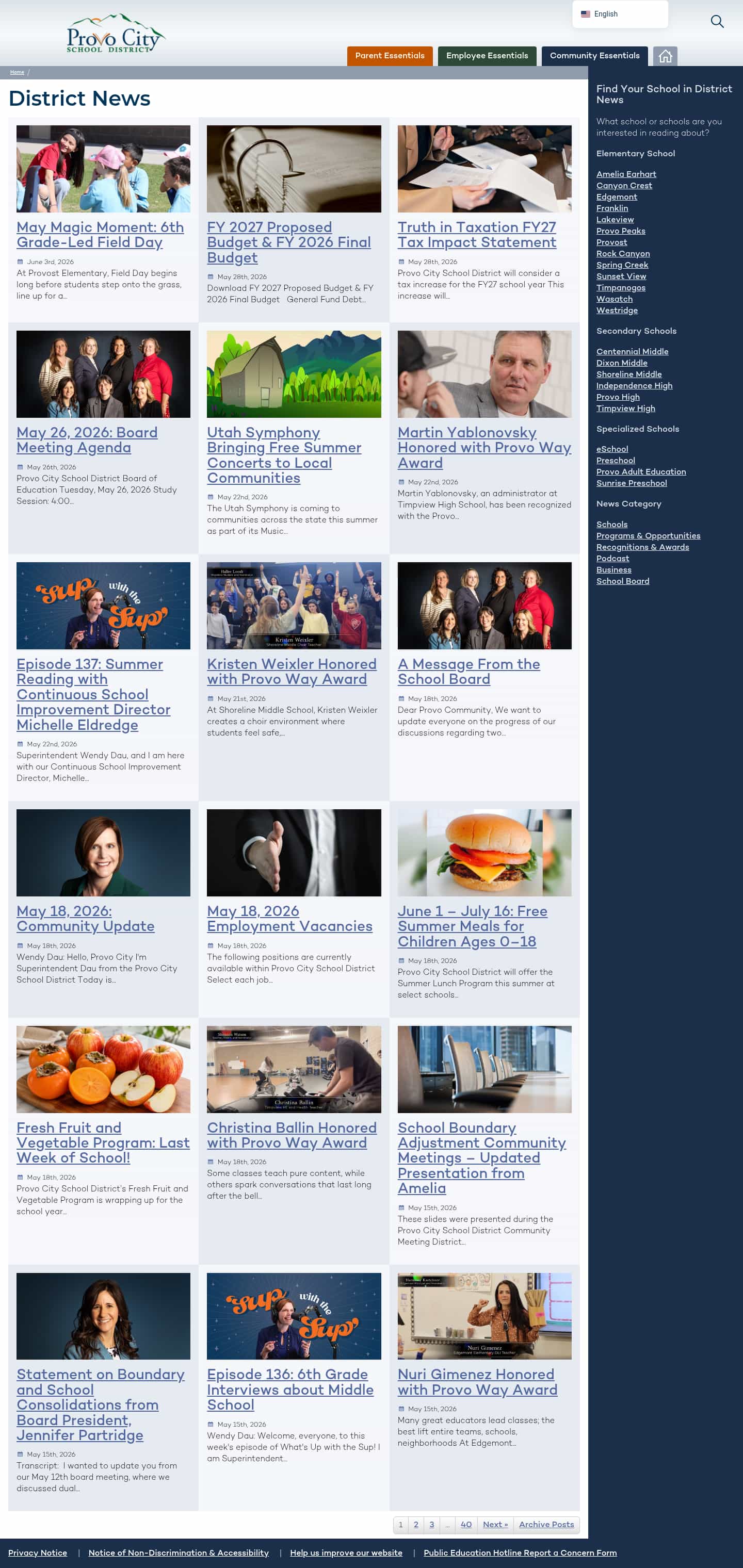 Latest website image capture