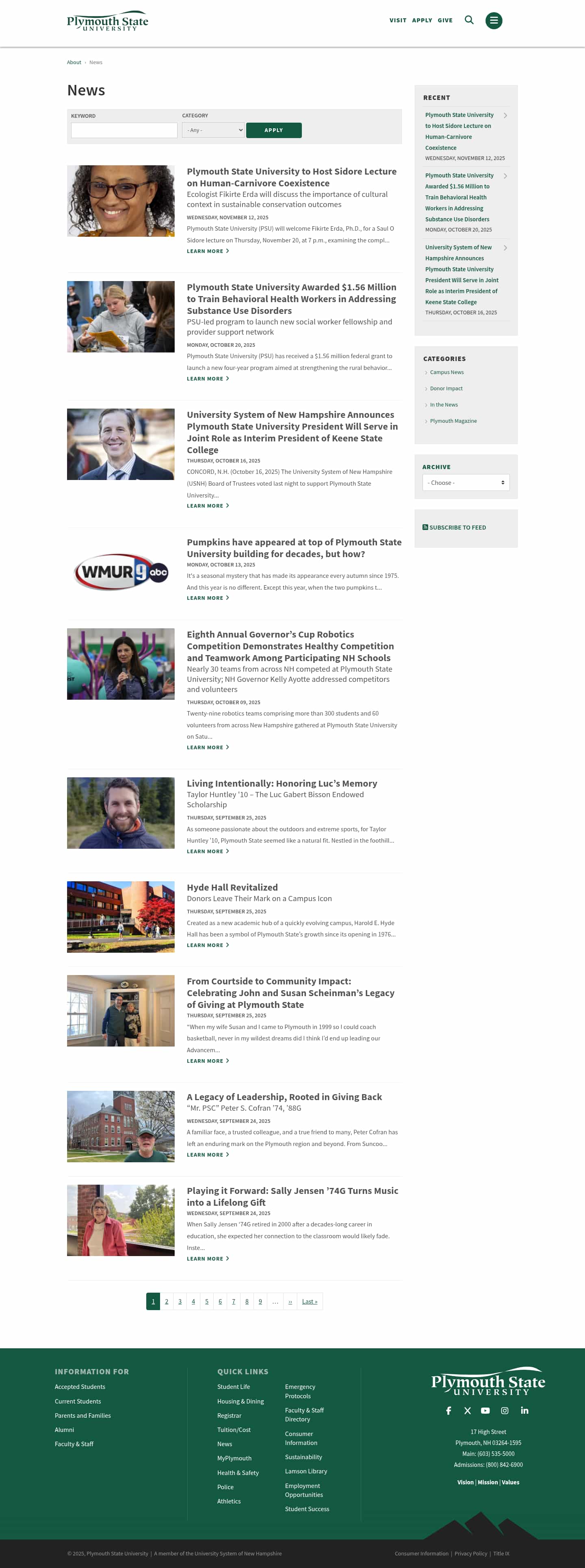 Latest website image capture