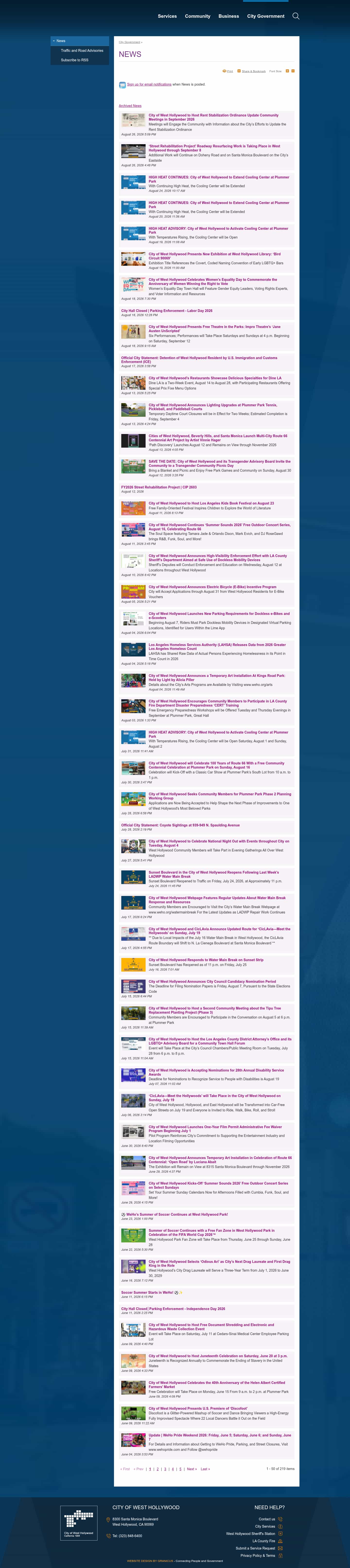 Latest website image capture