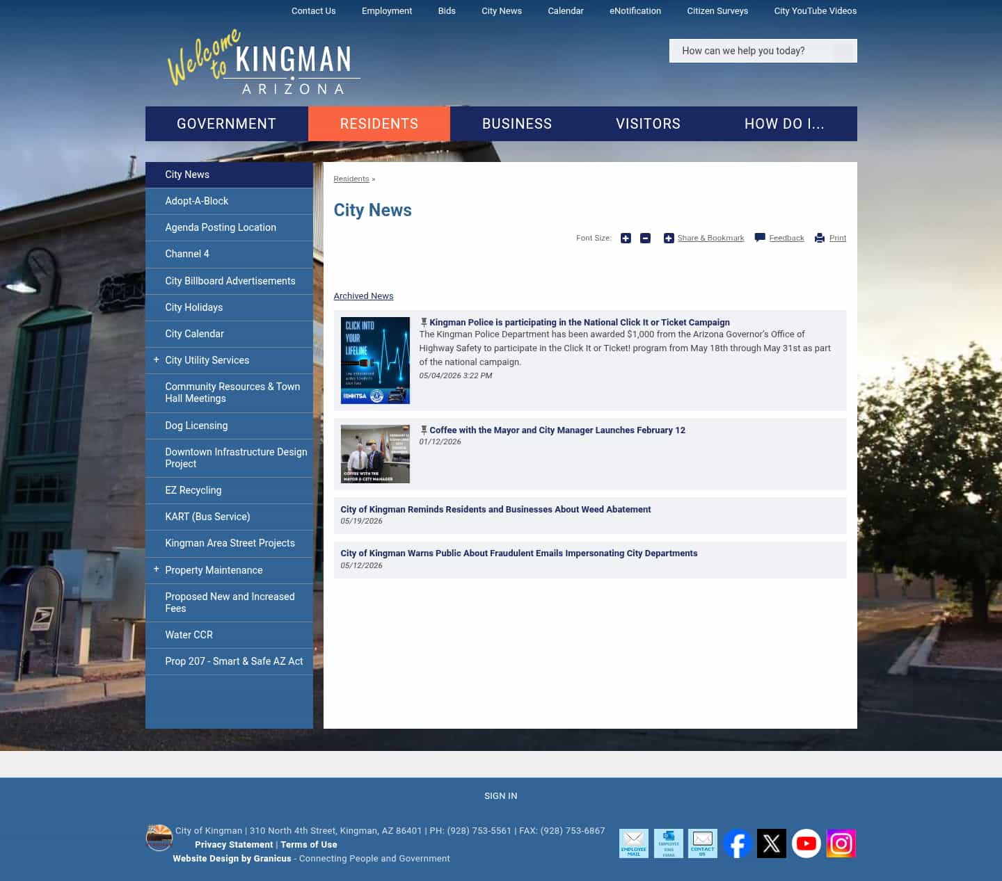 Latest website image capture