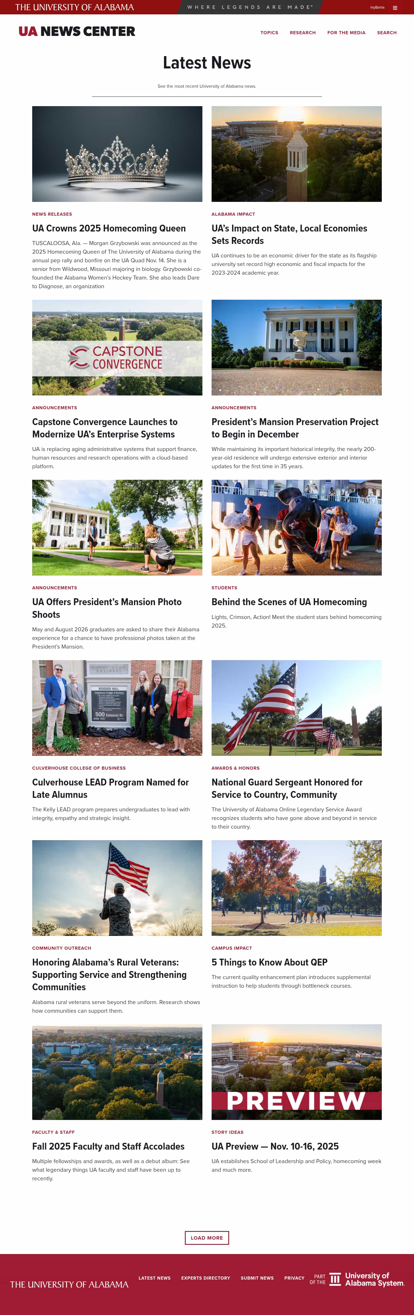 Latest website image capture