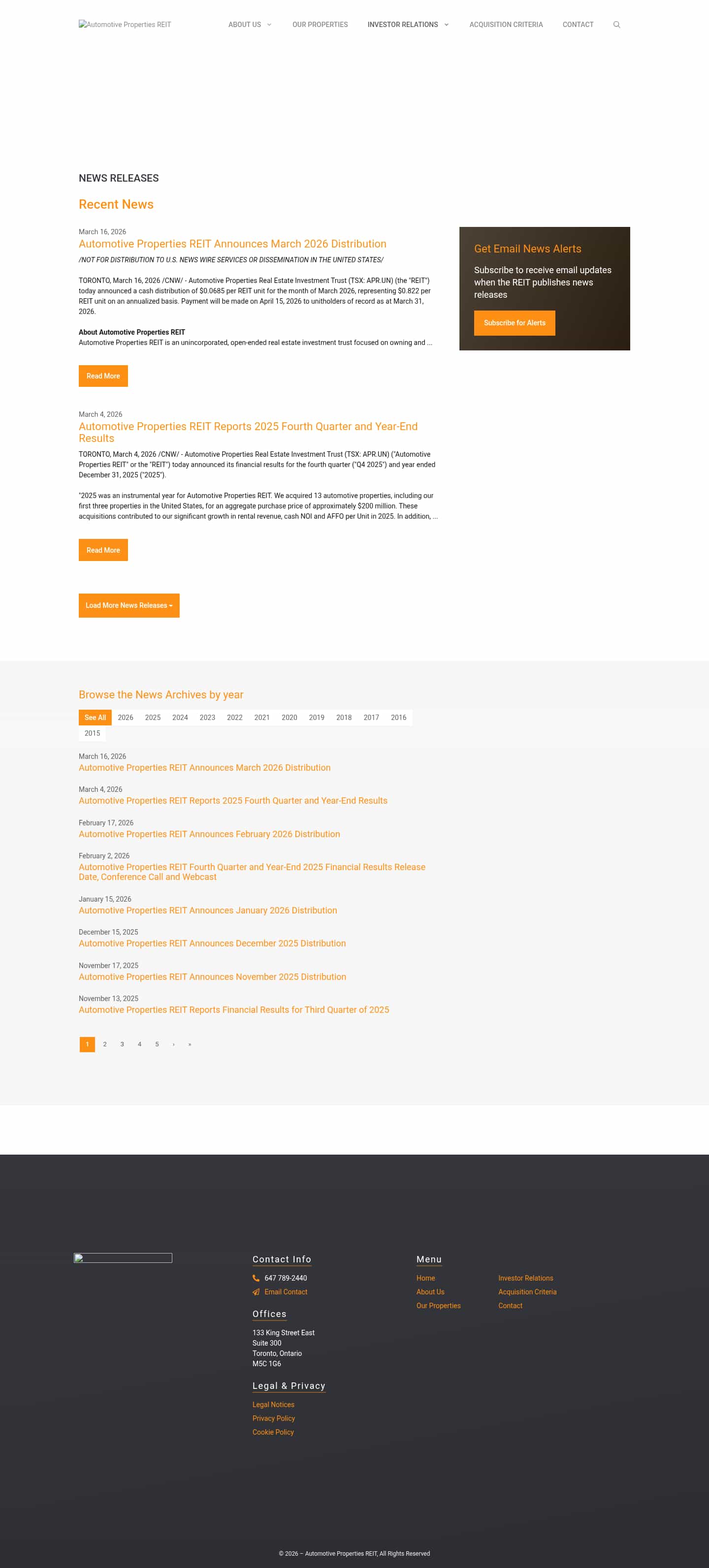 Latest website image capture