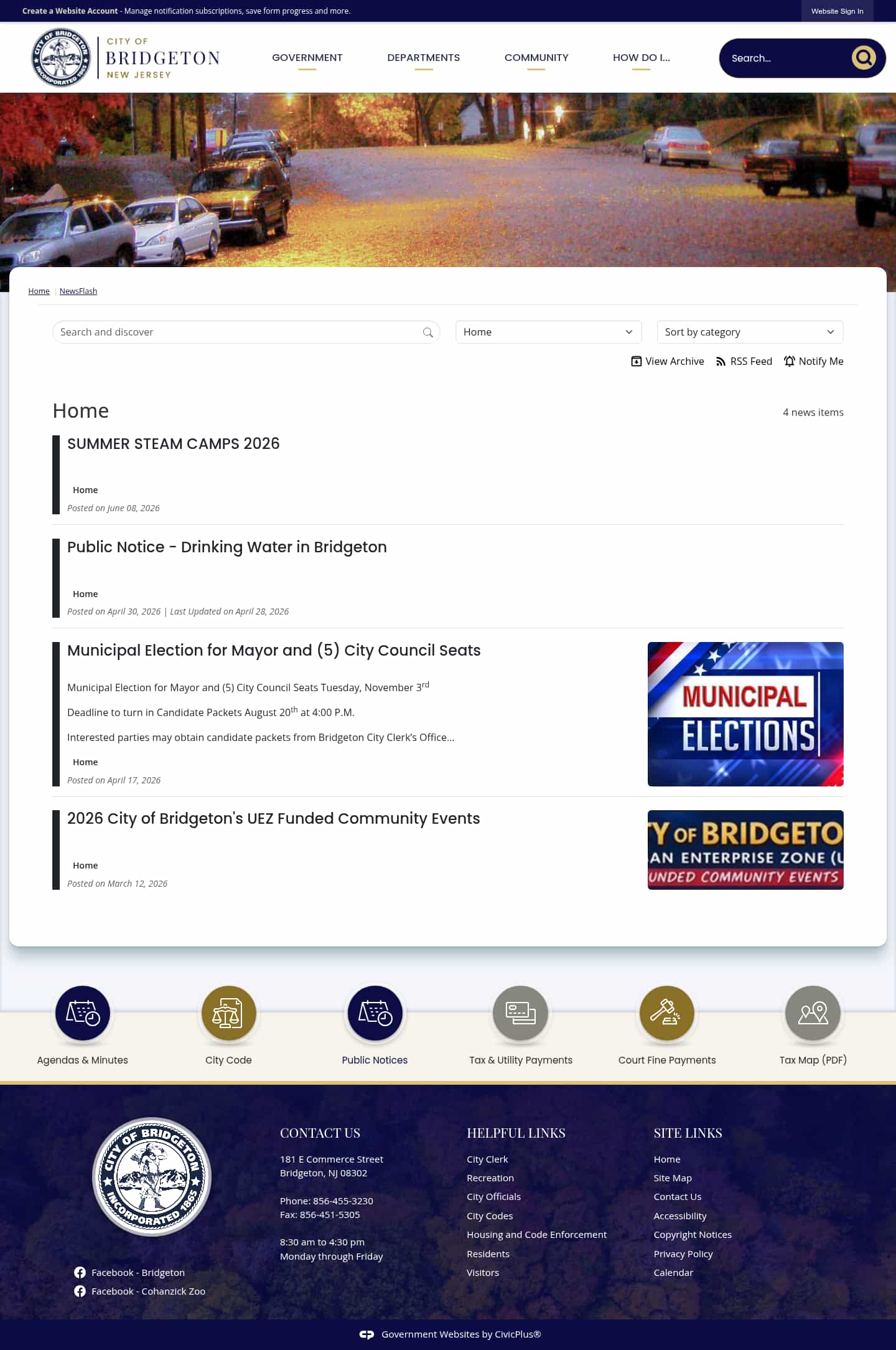 Latest website image capture