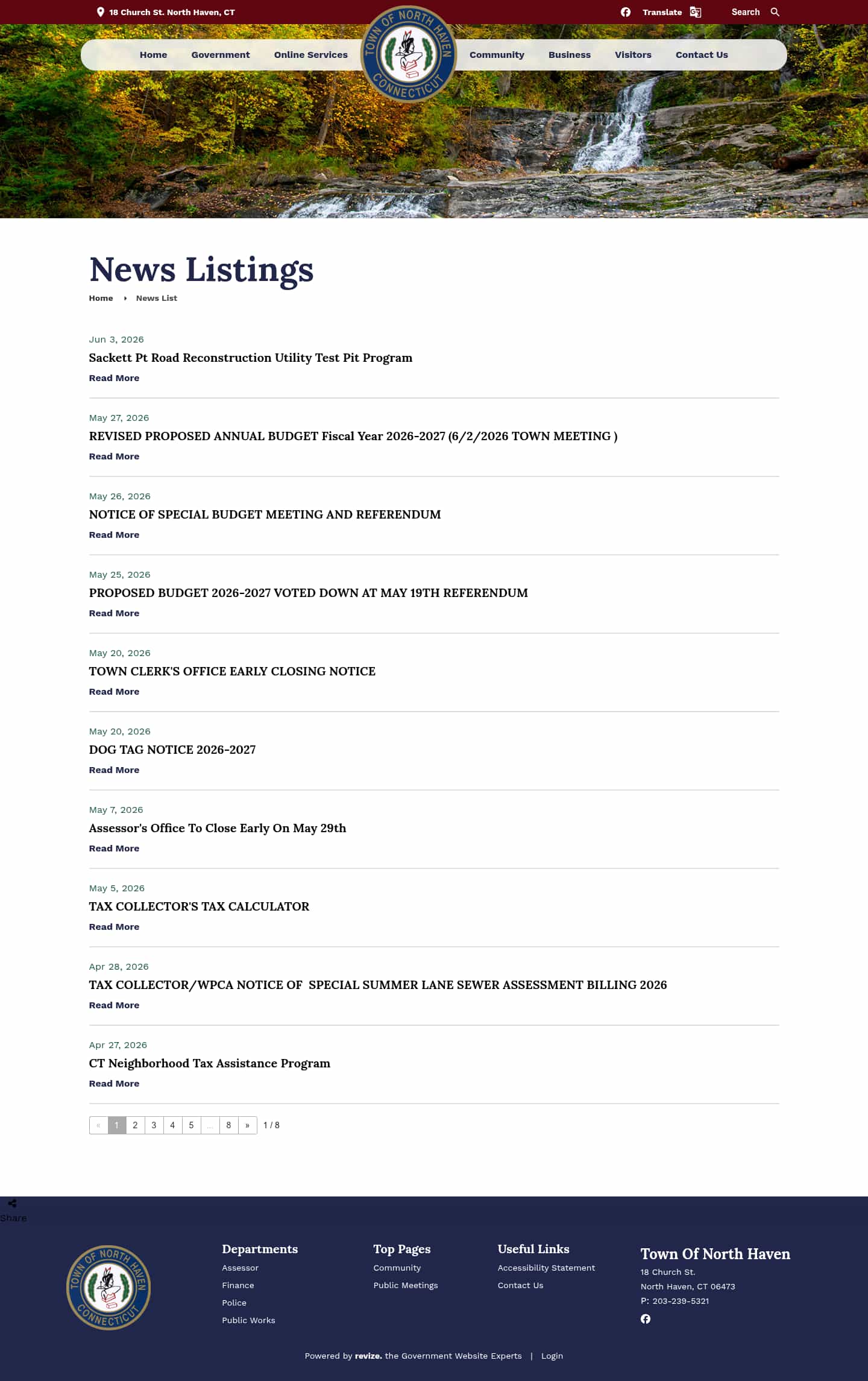 Latest website image capture