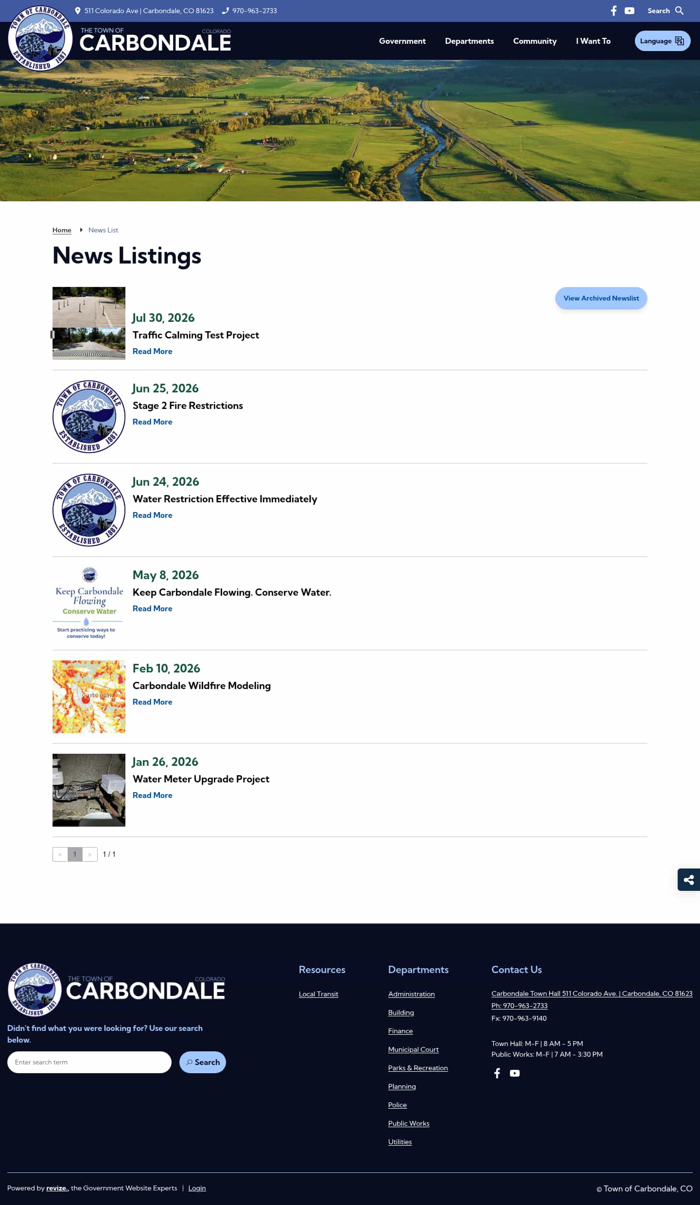 Latest website image capture