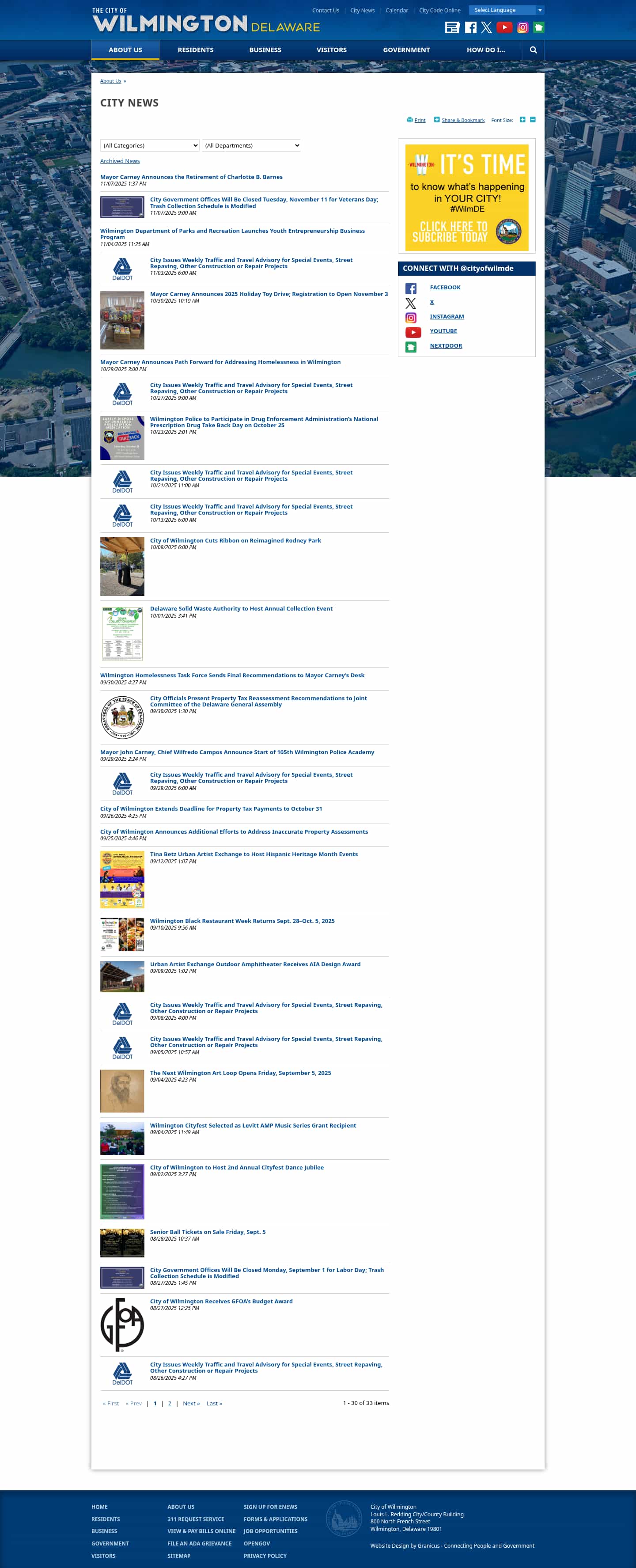 Latest website image capture