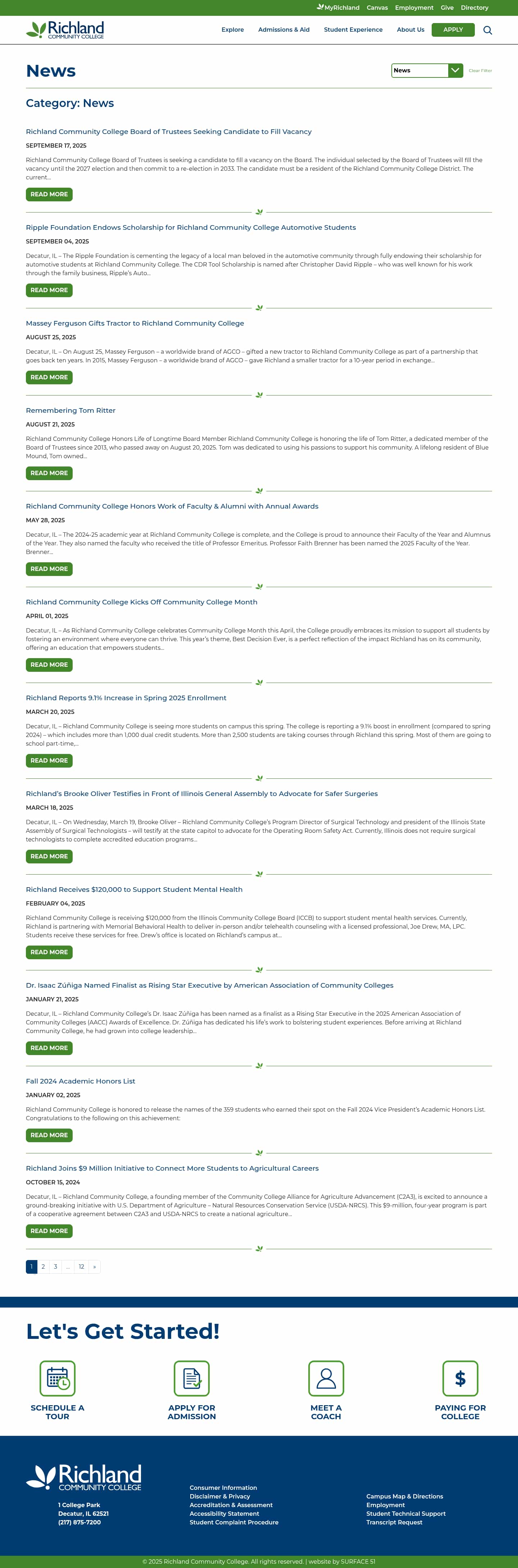 Latest website image capture