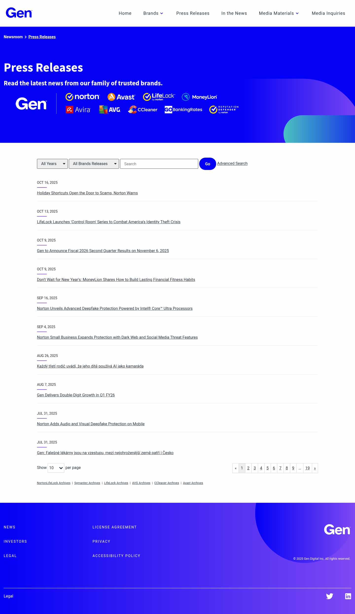 Latest website image capture