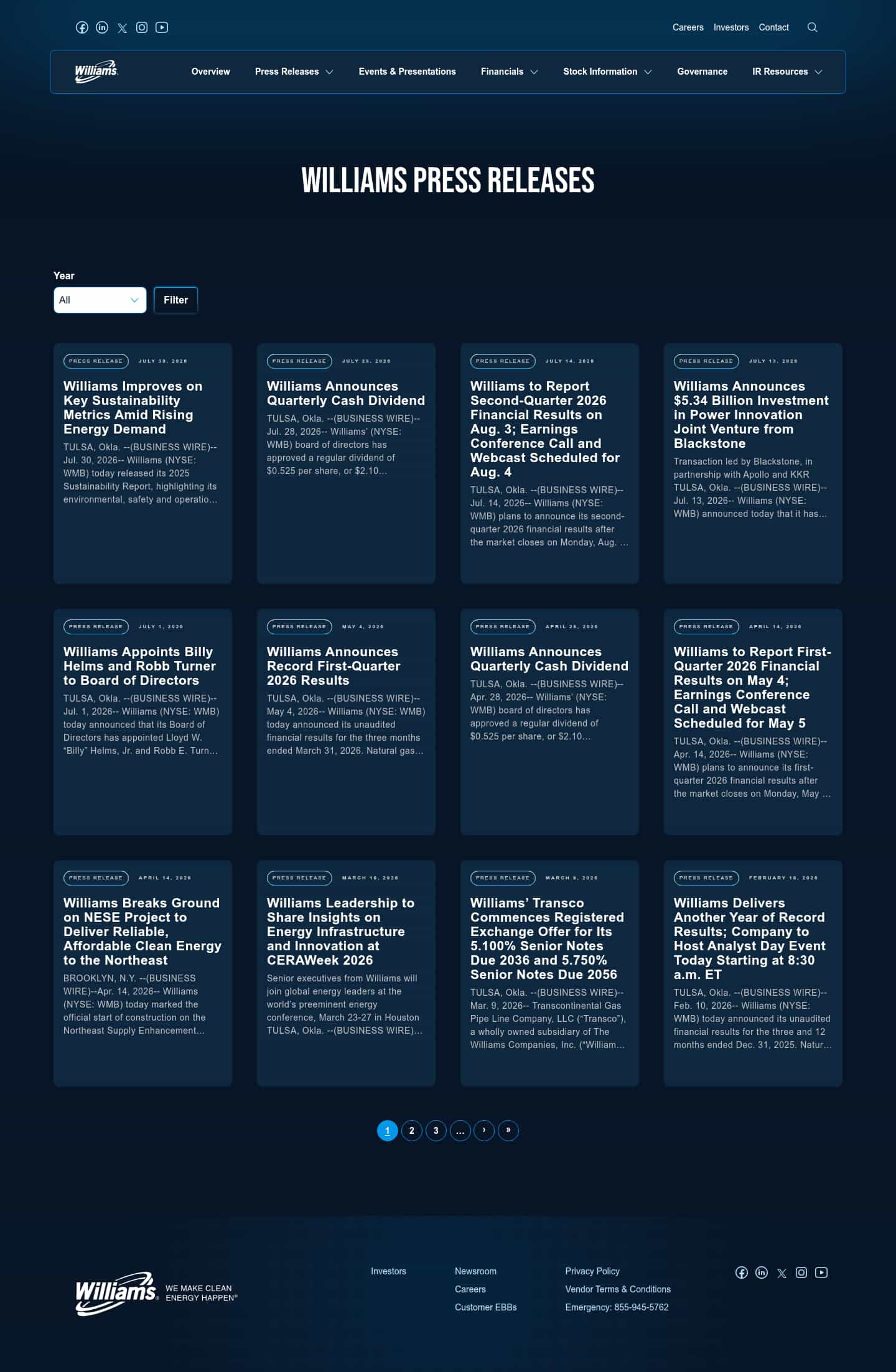 Latest website image capture