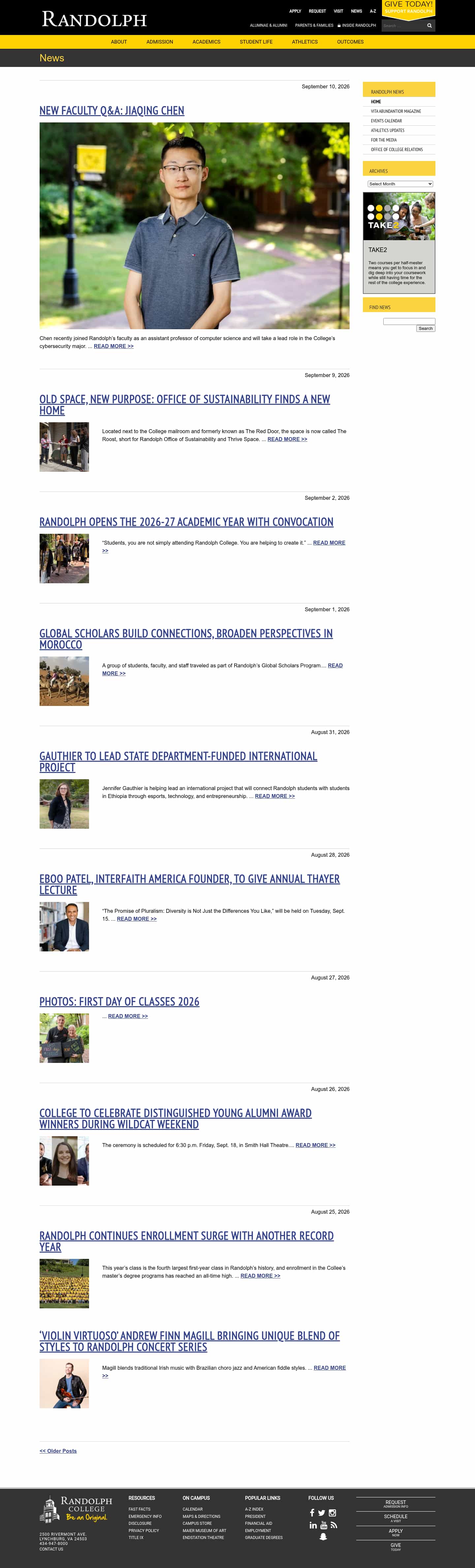 Latest website image capture