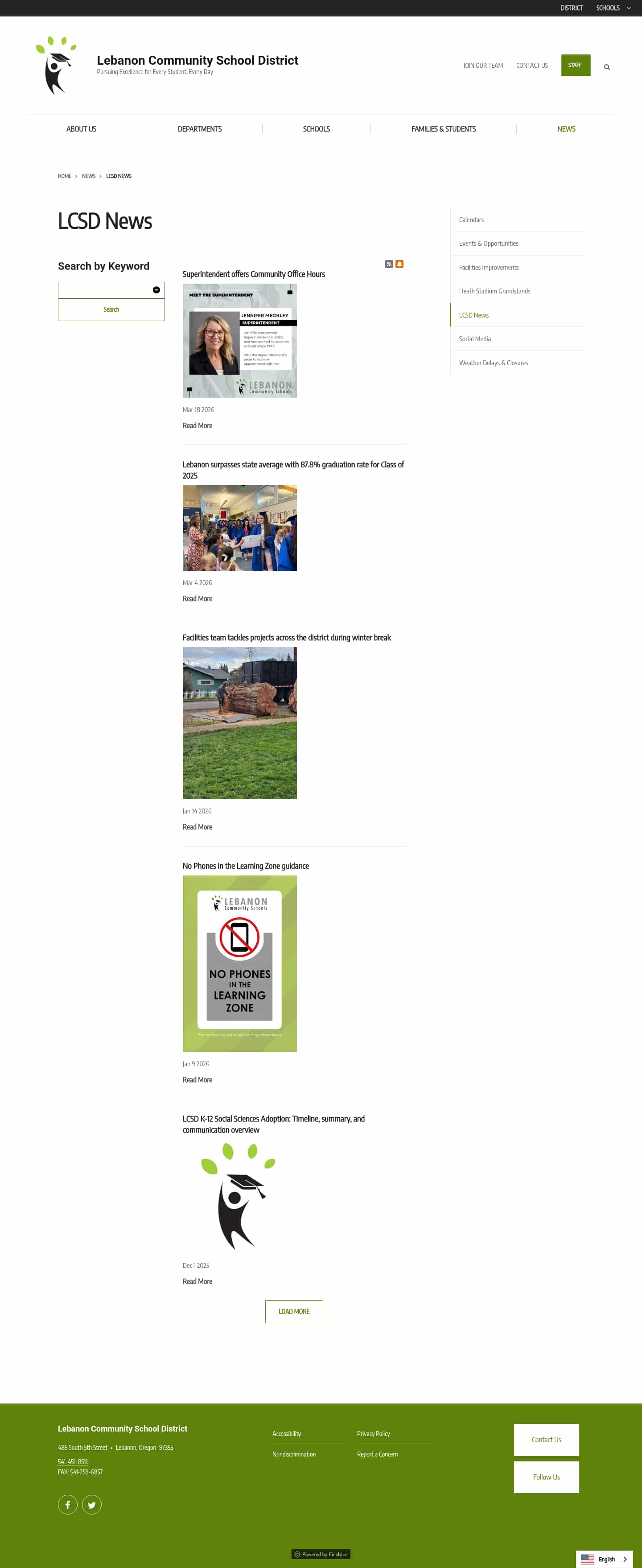 Latest website image capture
