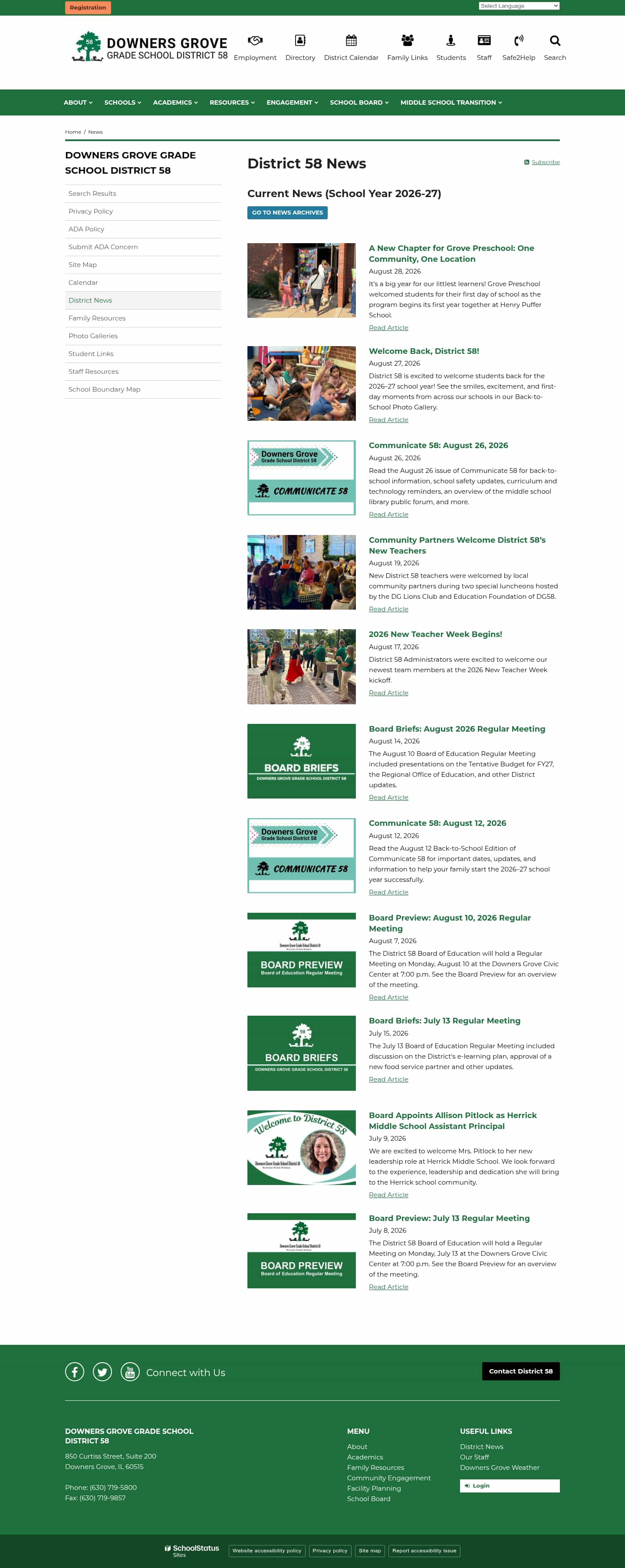 Latest website image capture