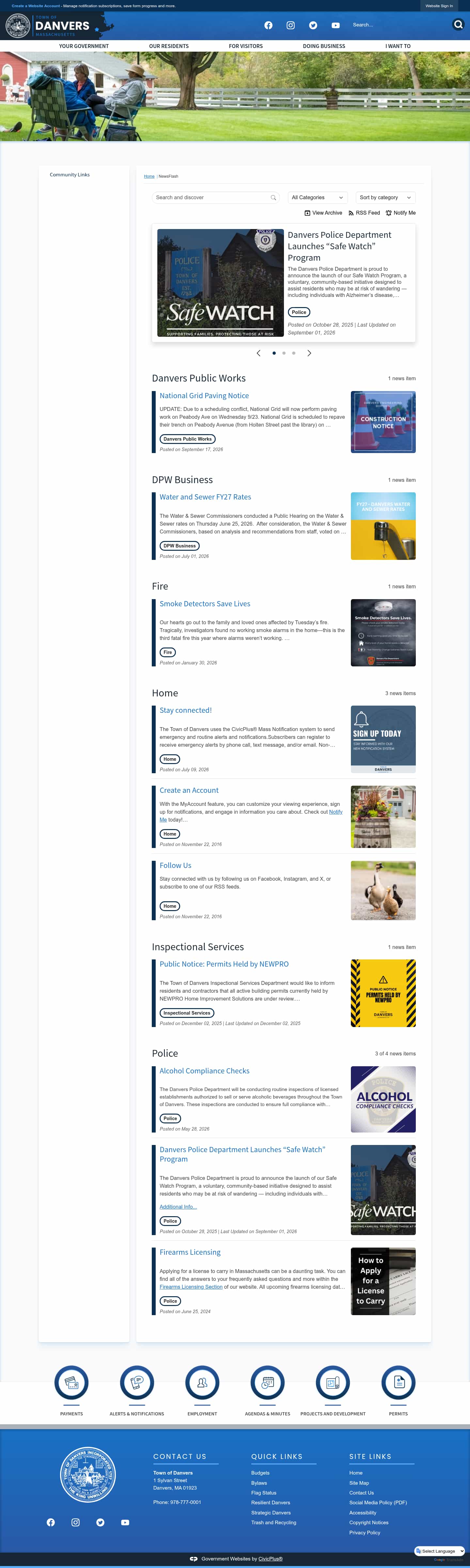 Latest website image capture