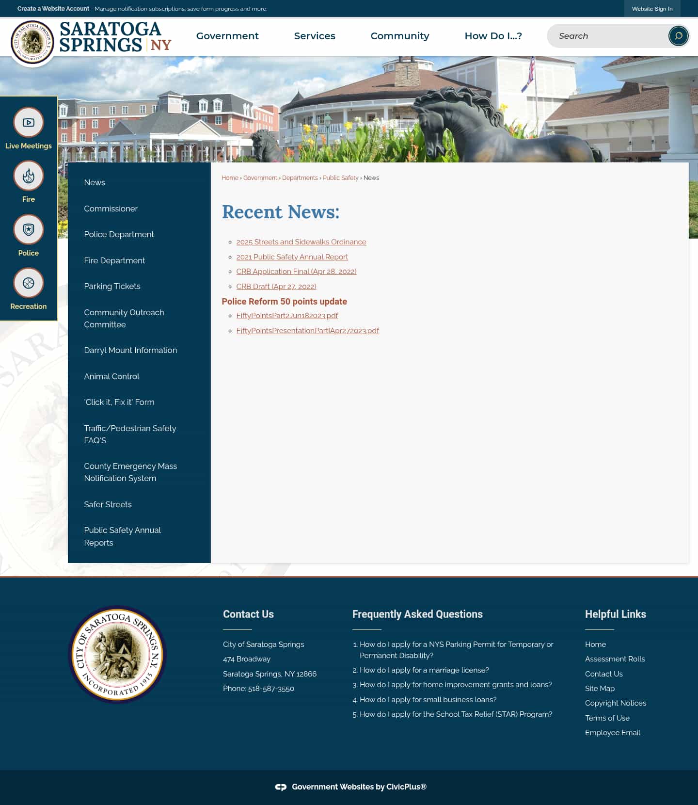 Latest website image capture