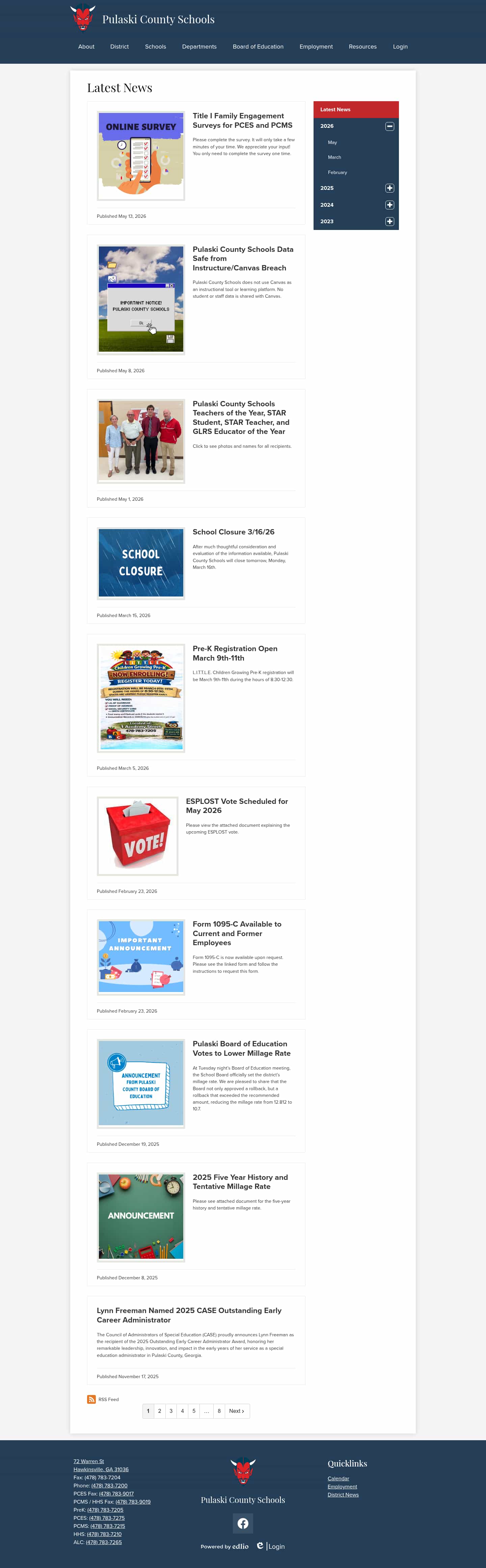 Latest website image capture