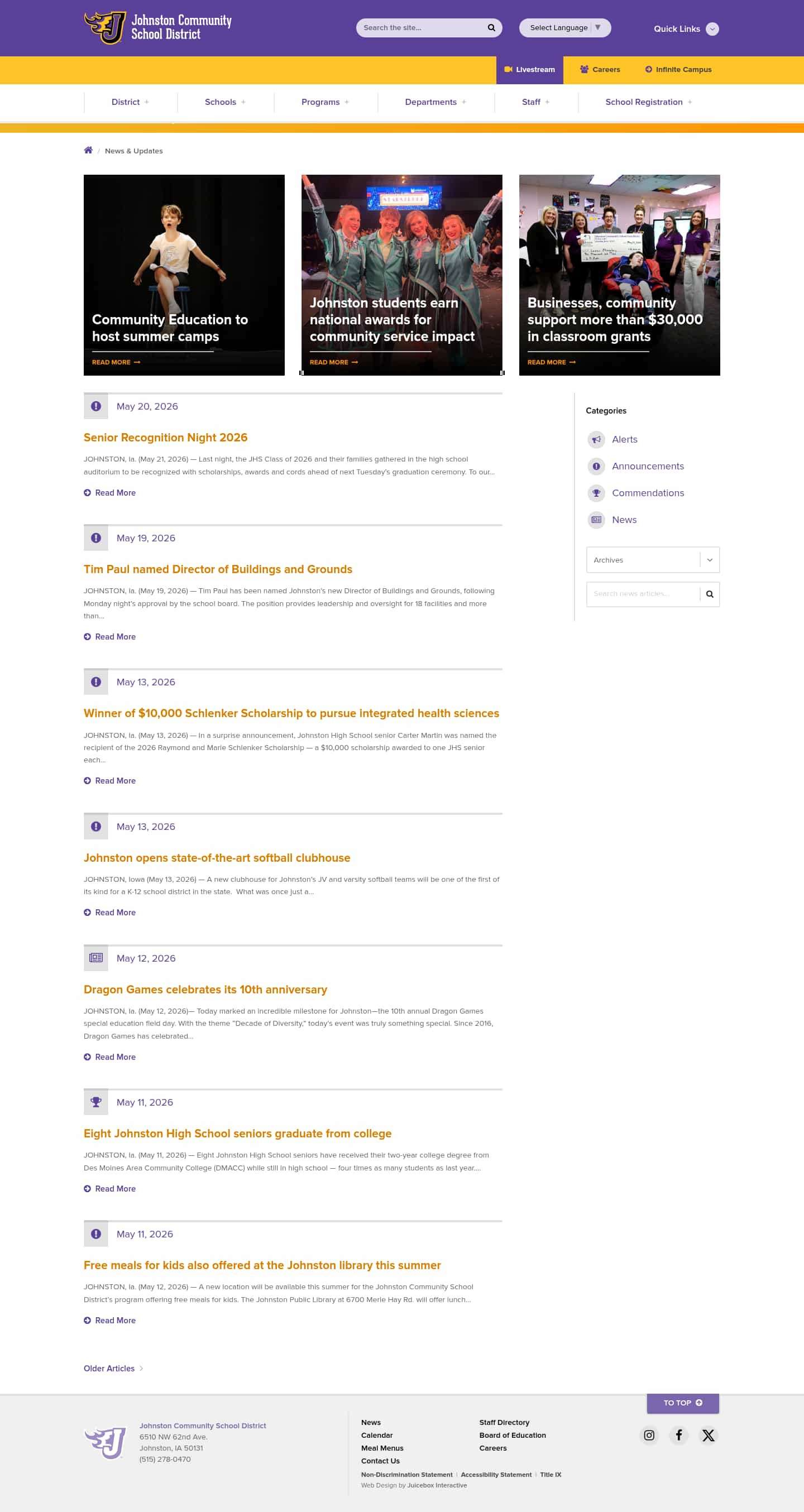 Latest website image capture