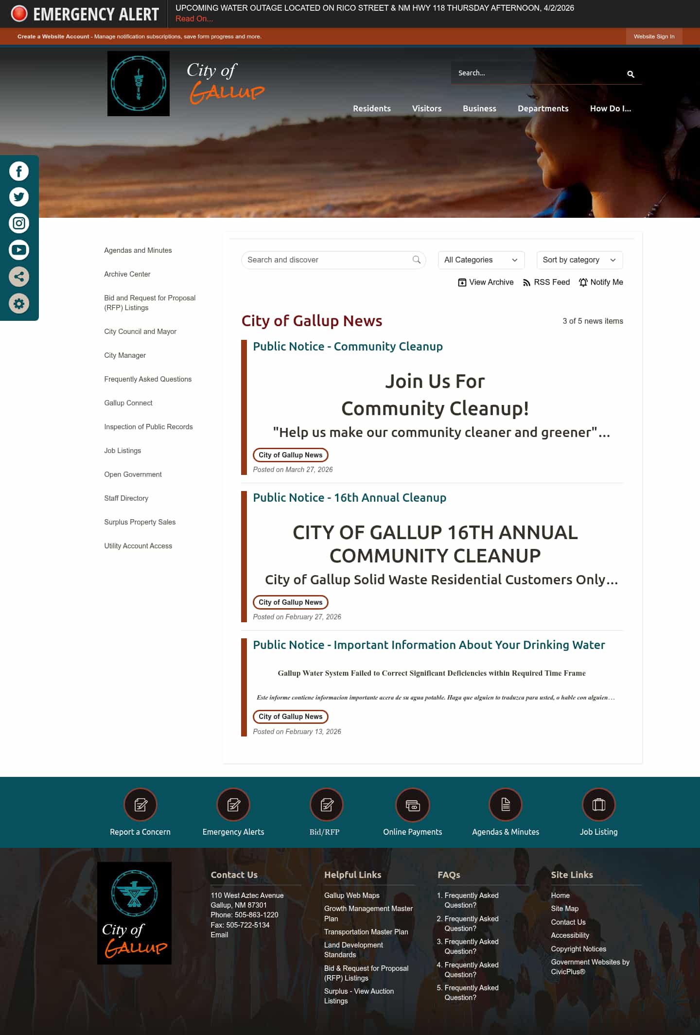 Latest website image capture