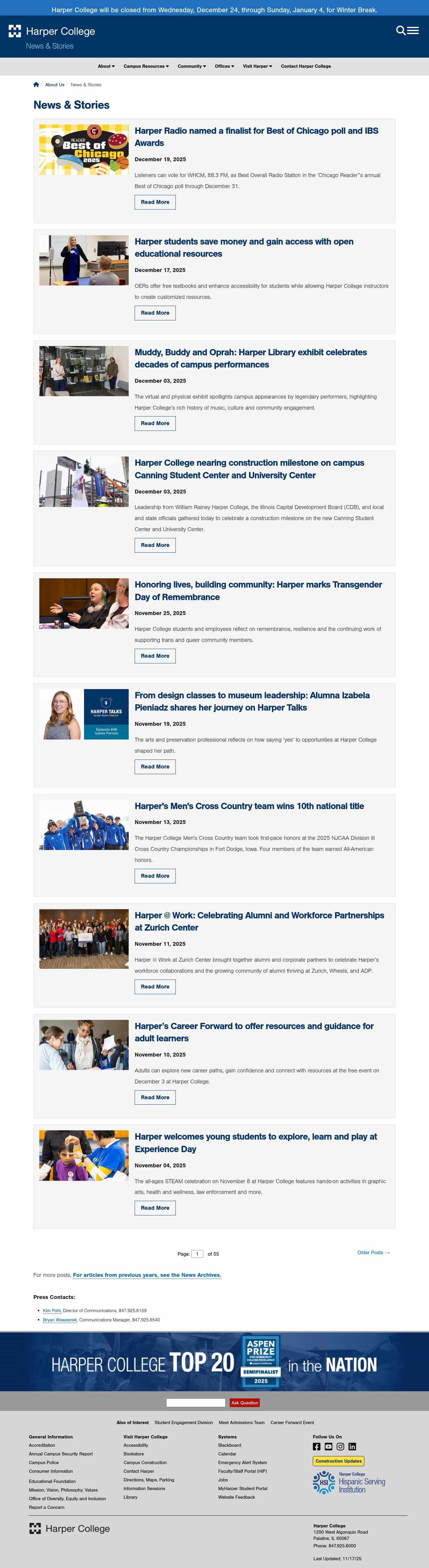 Latest website image capture