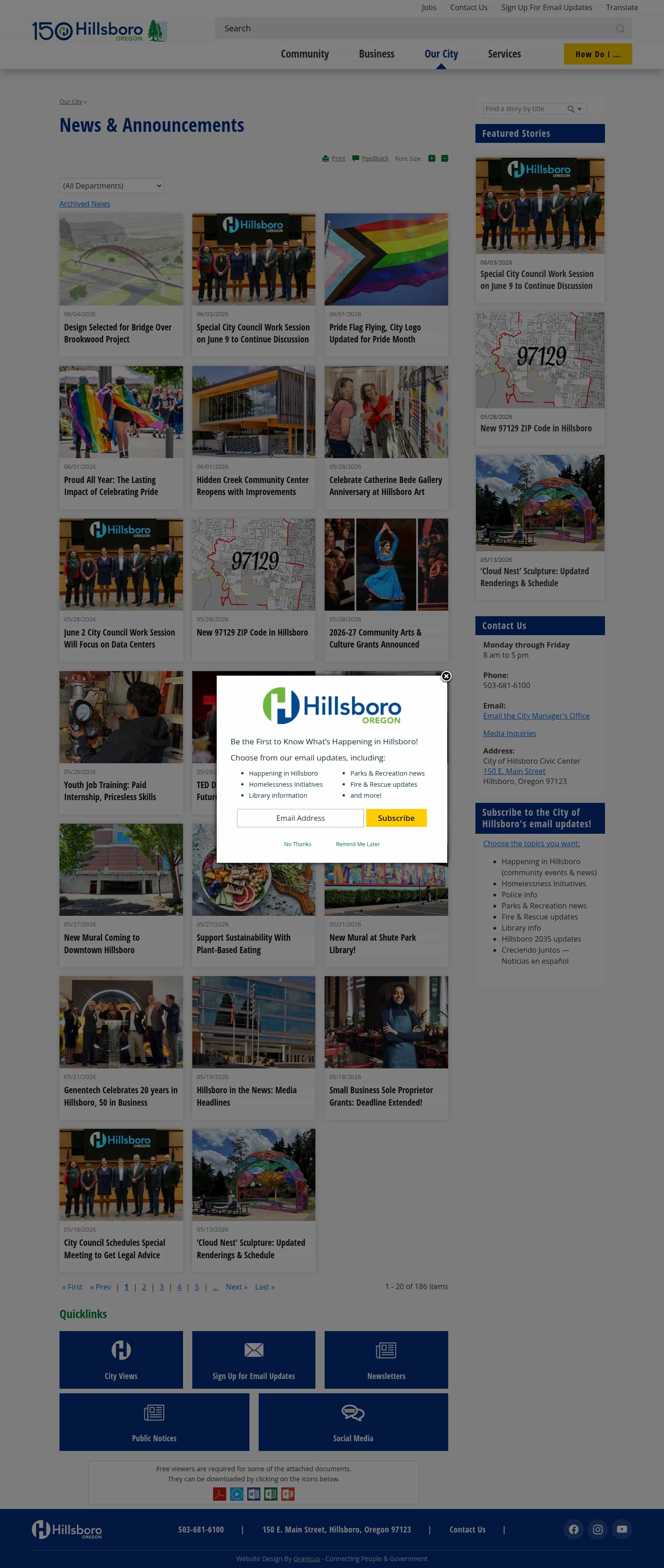Latest website image capture