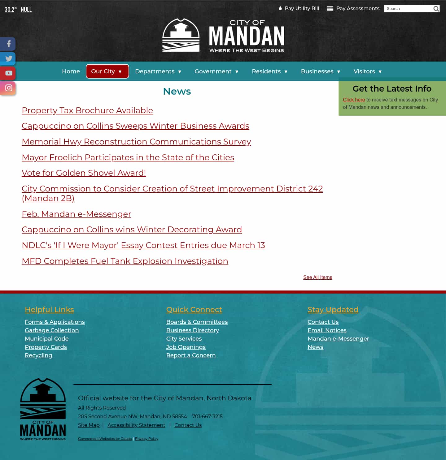 Latest website image capture