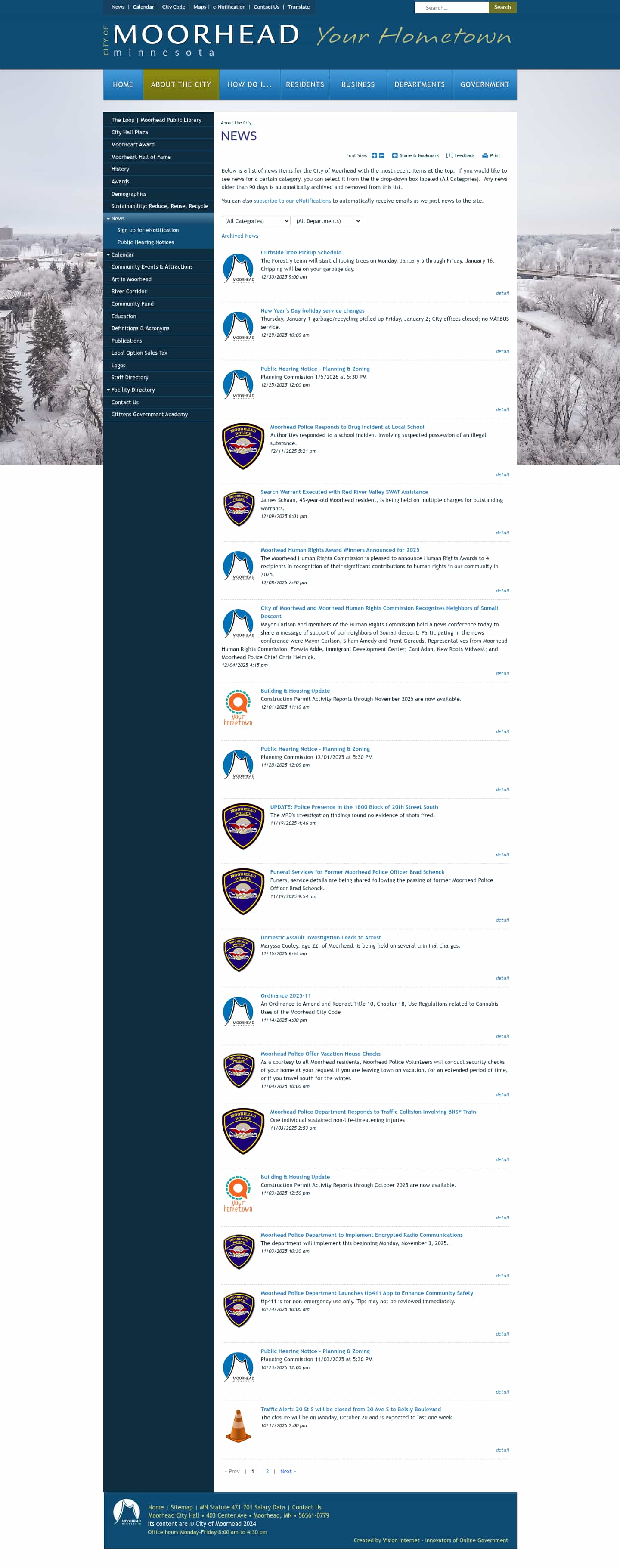 Latest website image capture