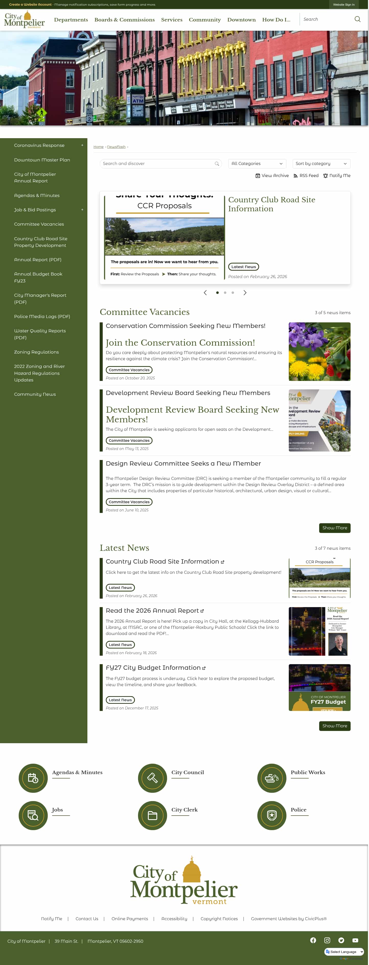 Latest website image capture