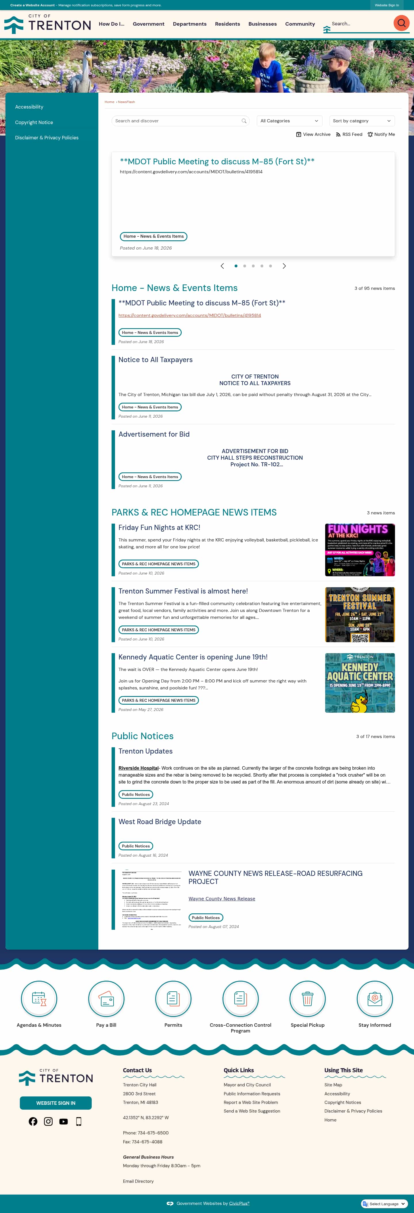 Latest website image capture