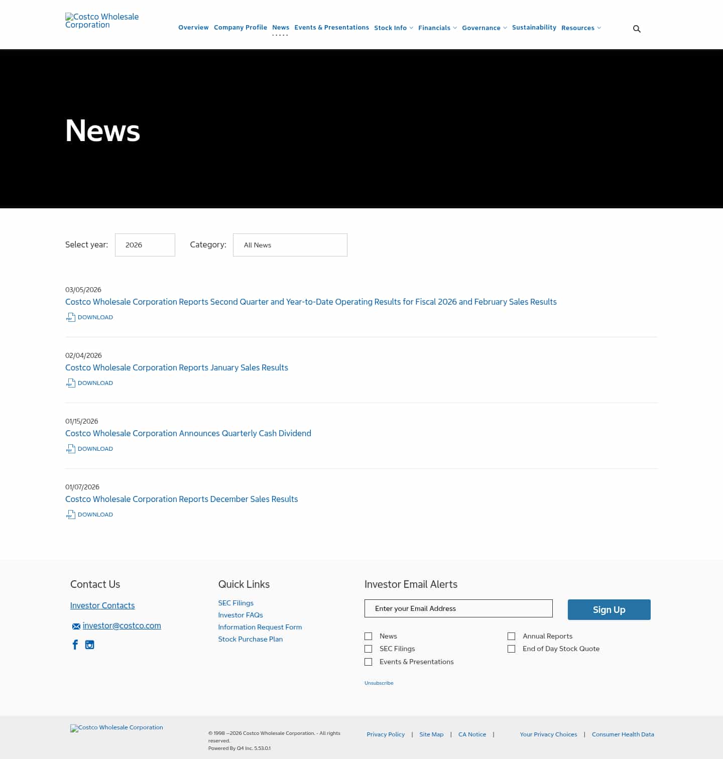 Latest website image capture