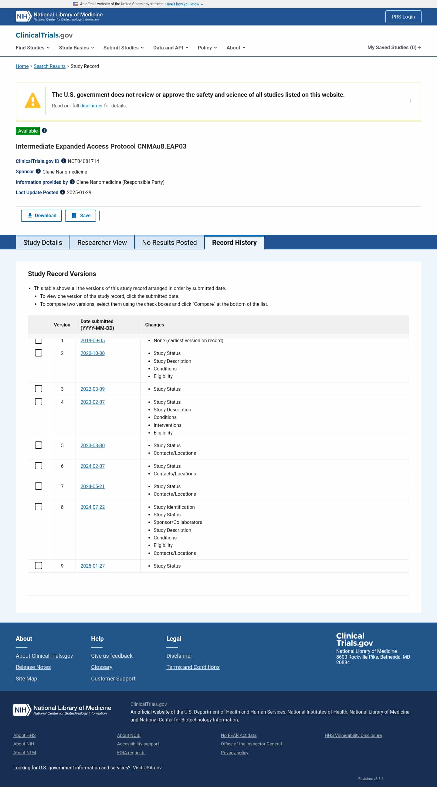 Latest website image capture