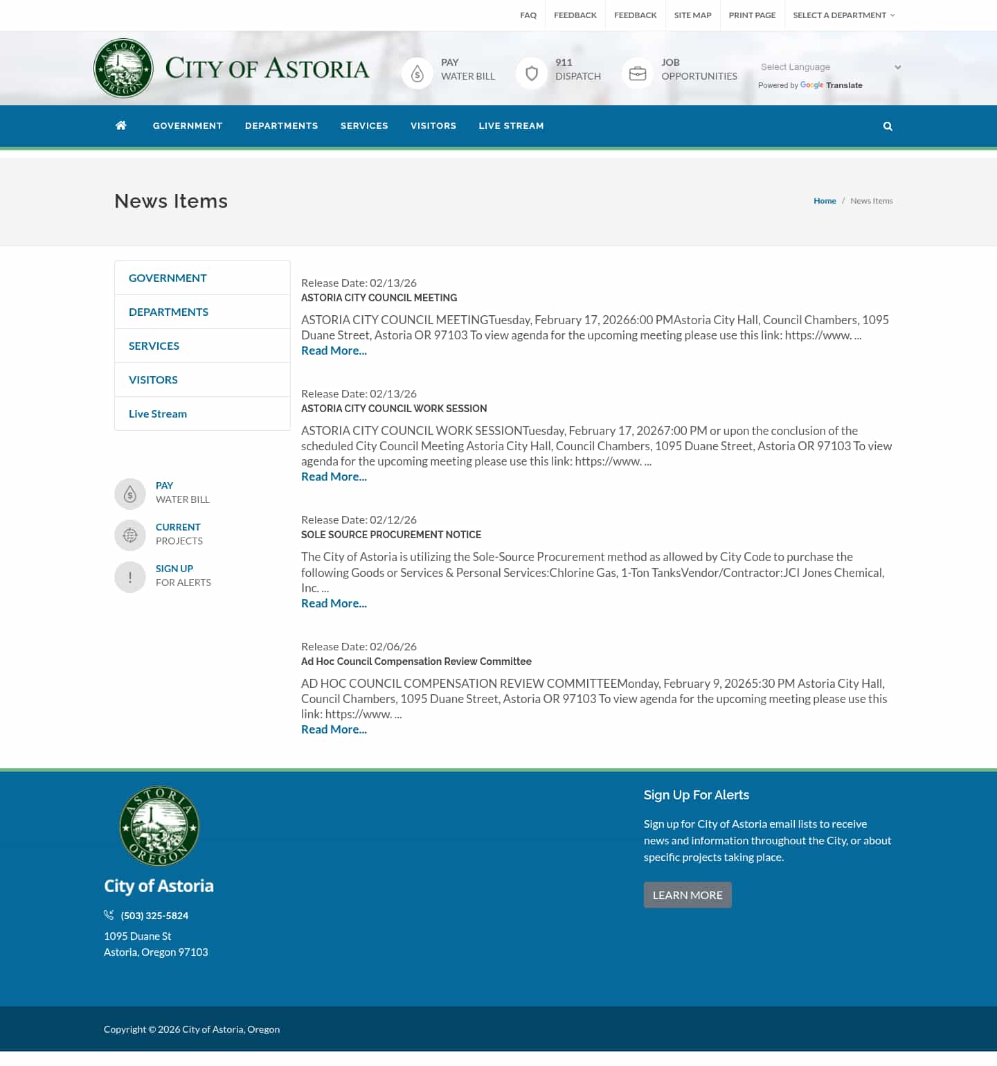 Latest website image capture