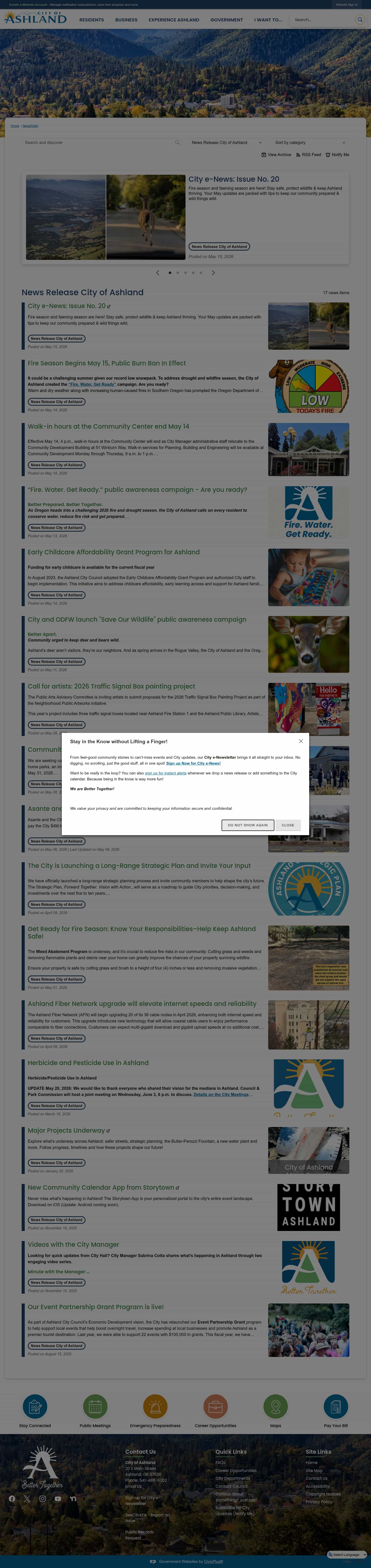 Latest website image capture