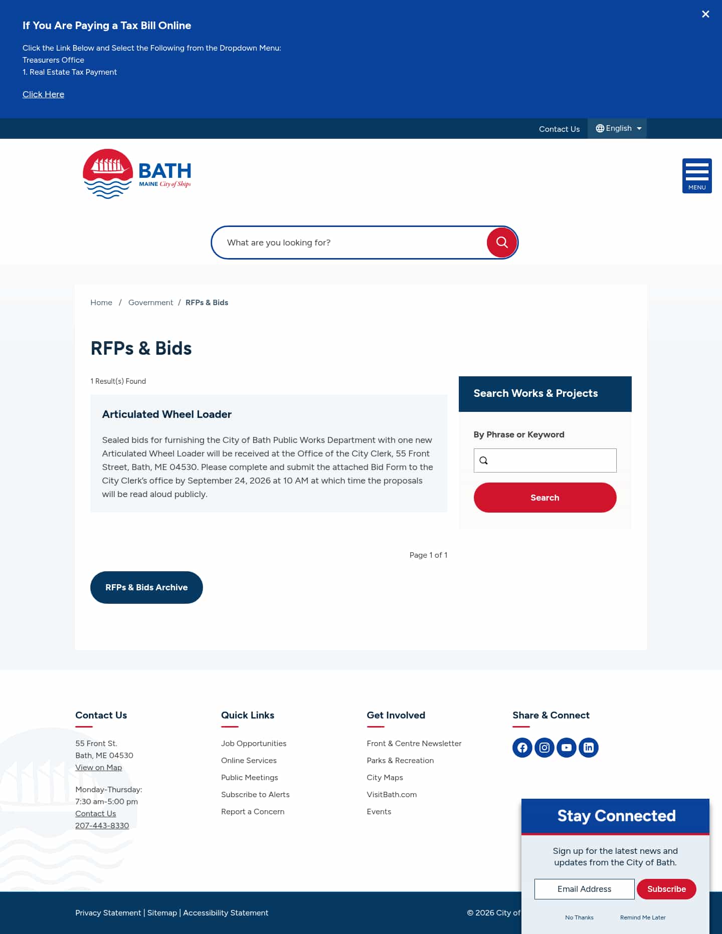 Latest website image capture